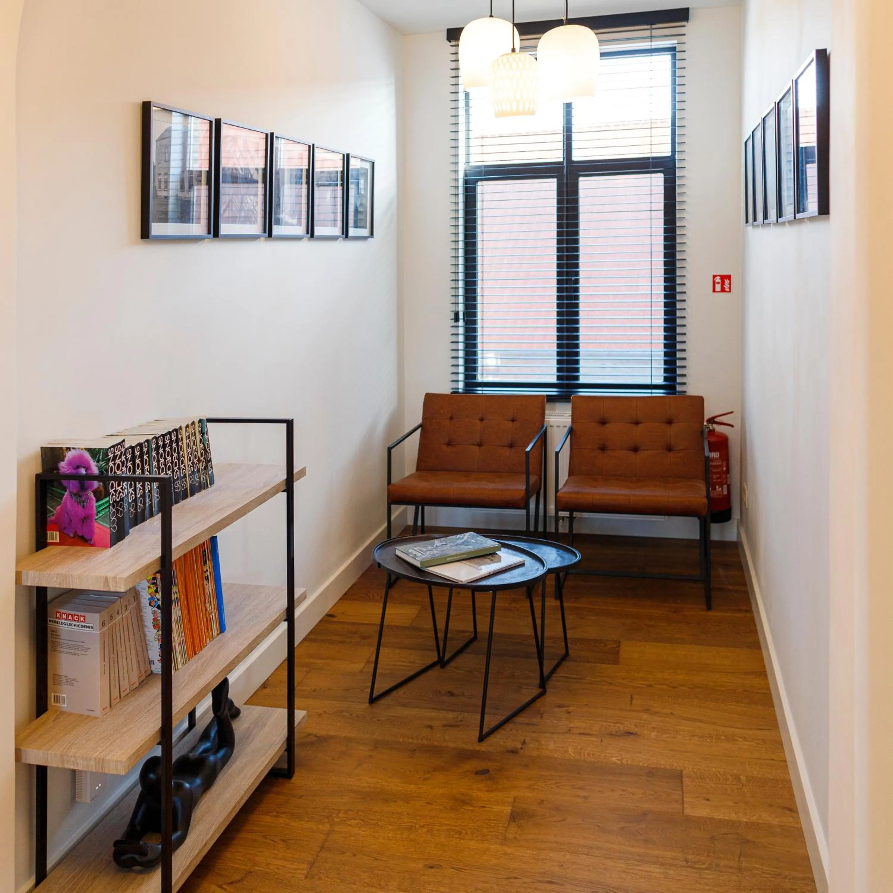 Seating area in B&B 'T ZOUTE