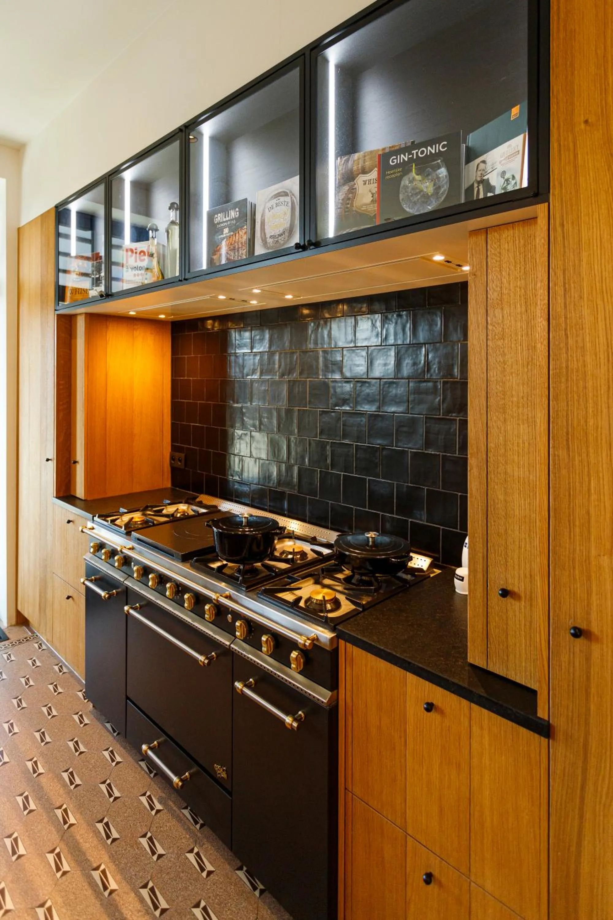 Kitchen or kitchenette in B&B 'T ZOUTE