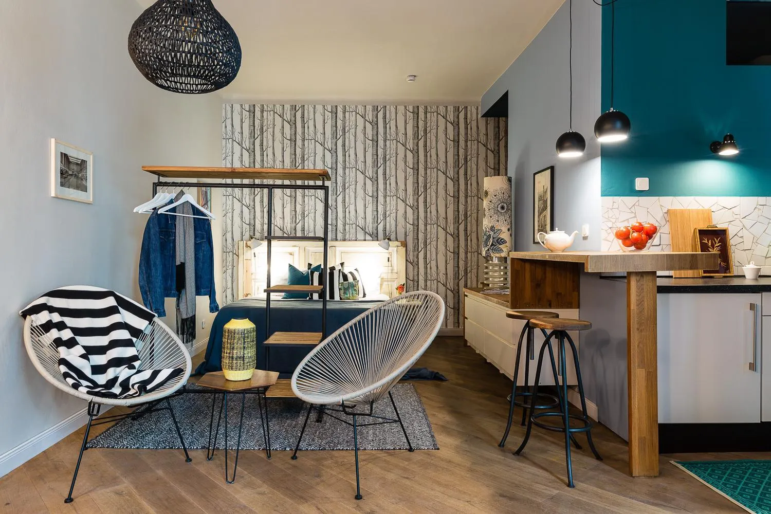 Dining area in Brilliant Apartments