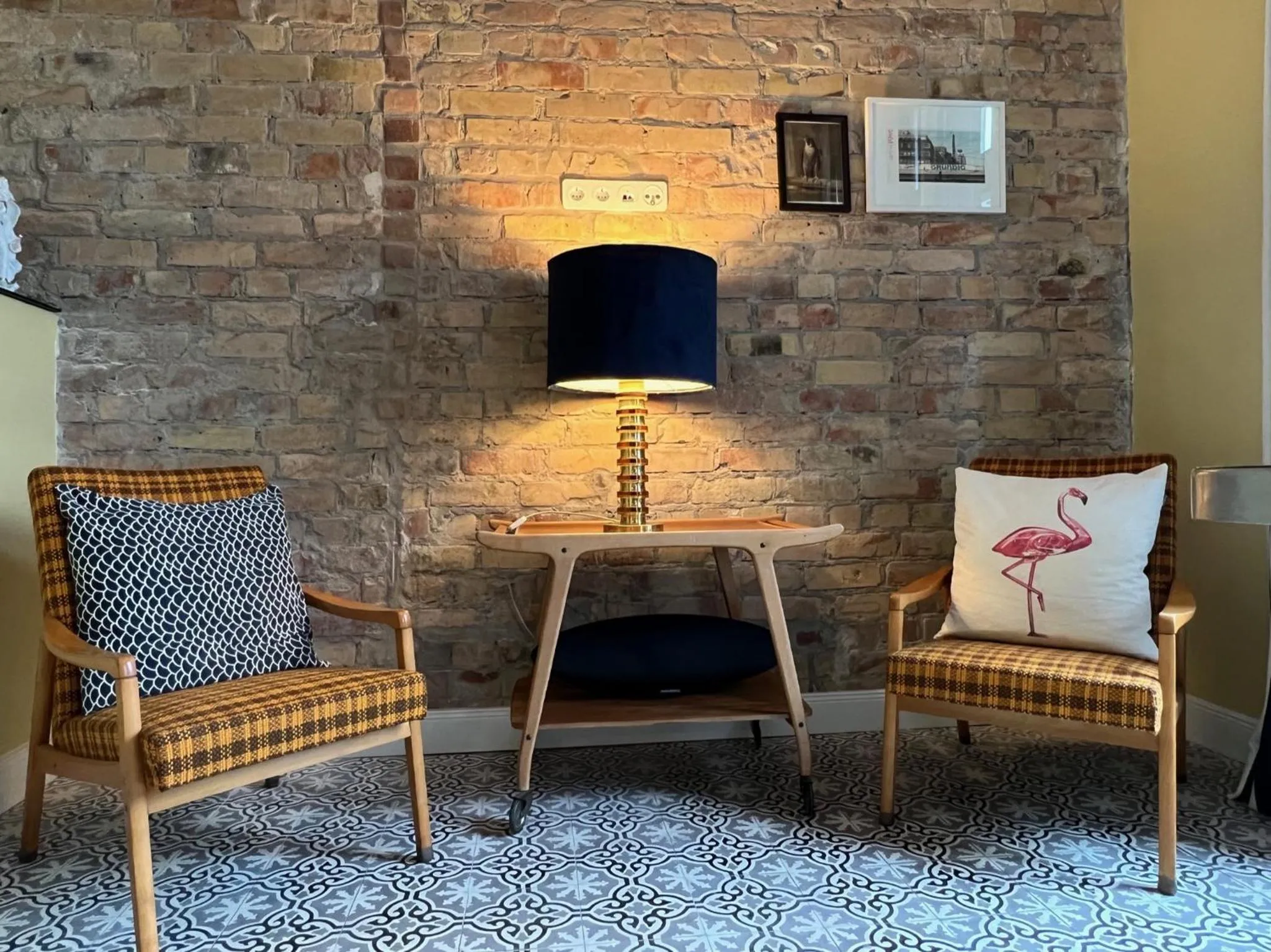Living room in Brilliant Apartments