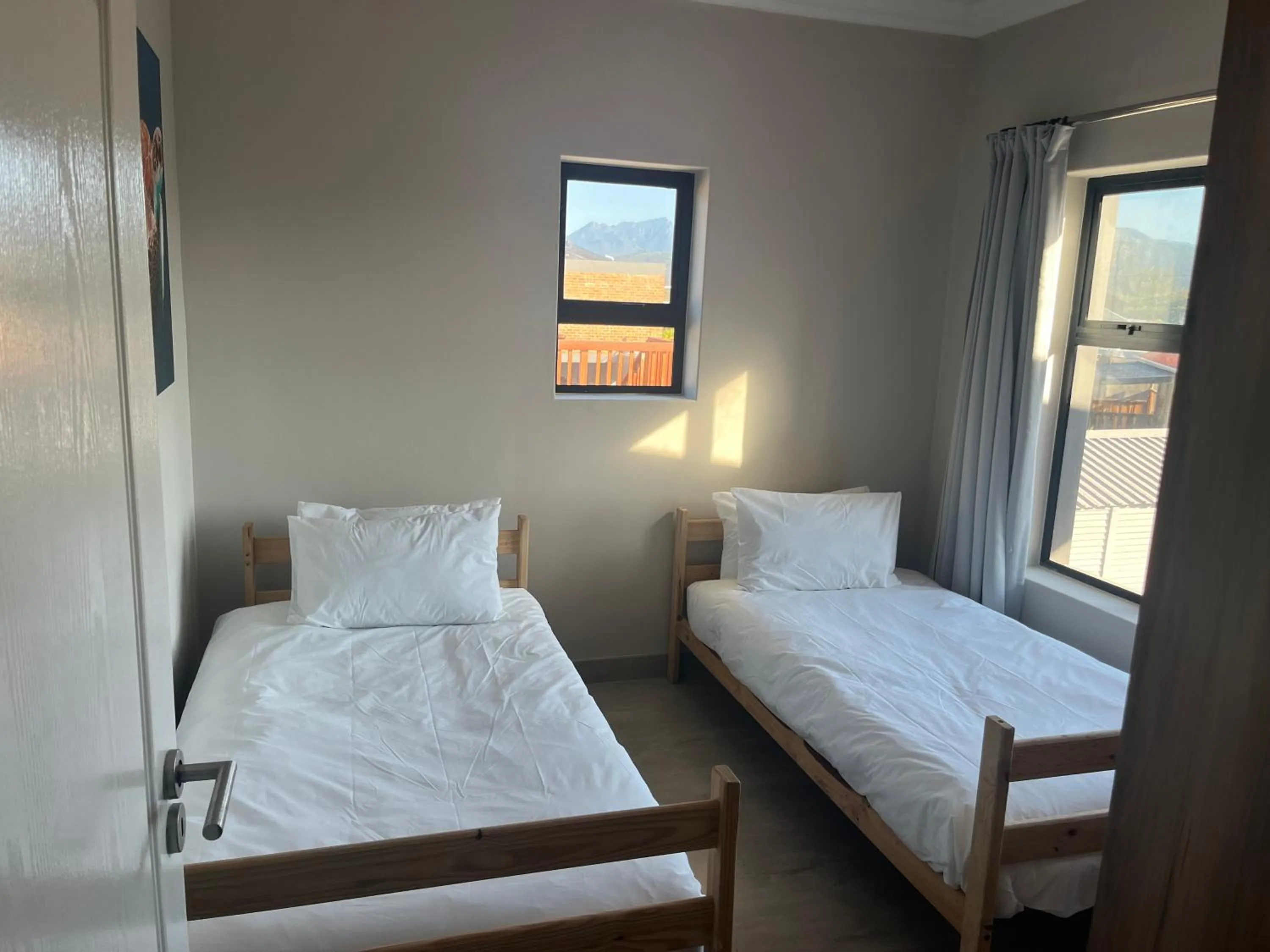 Bed in White Sands Self-catering units