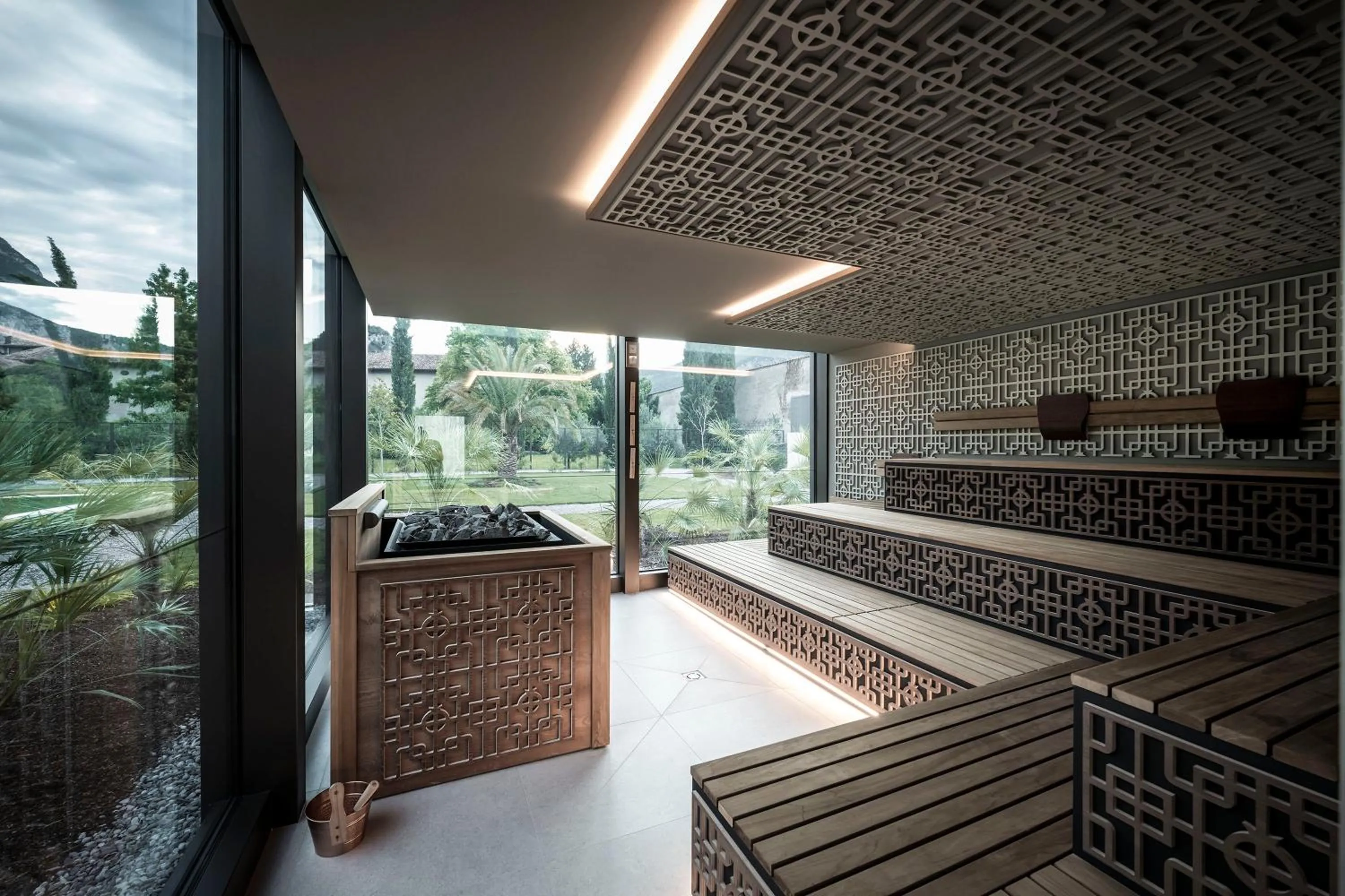 Sauna in Monastero Arx Vivendi