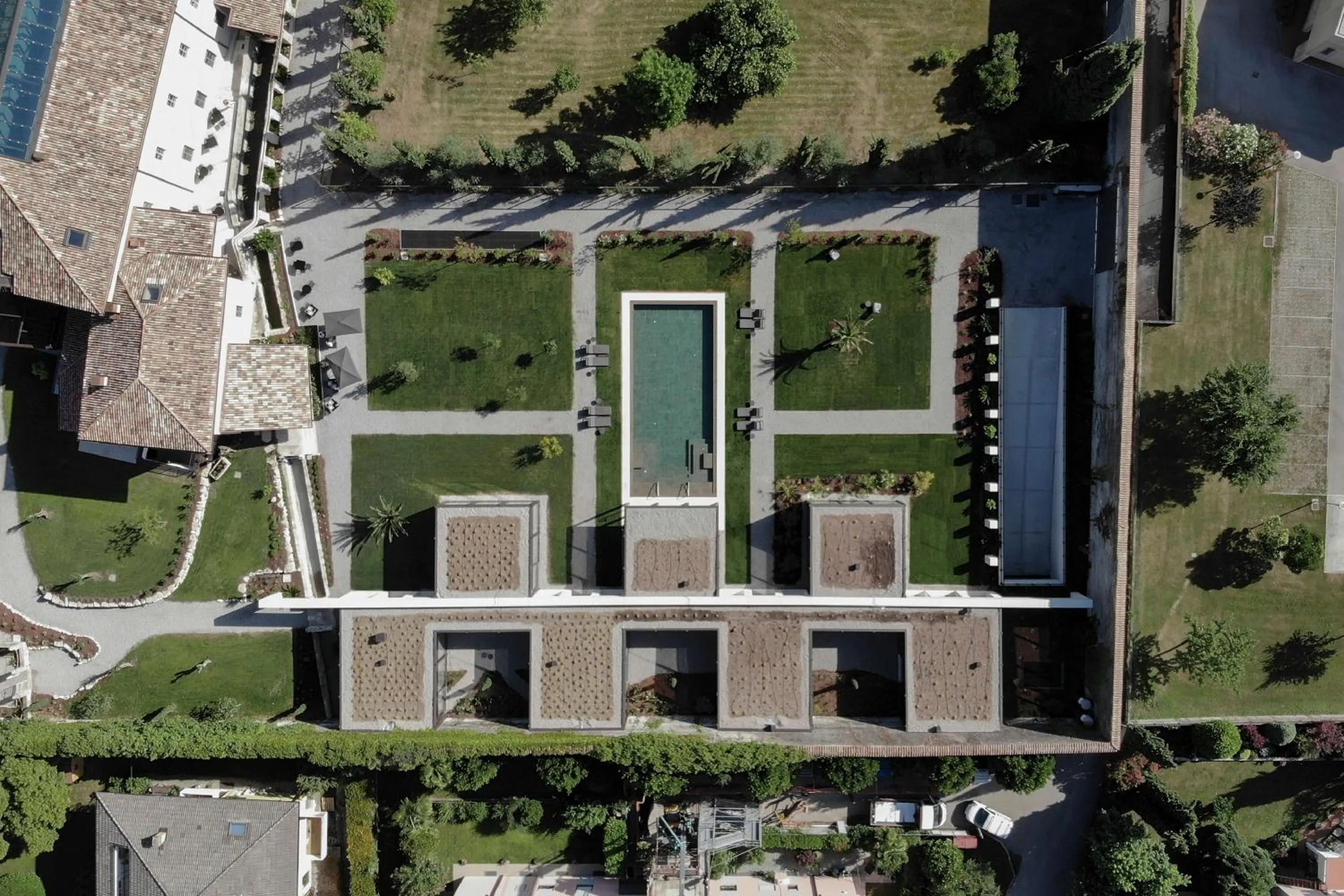 Bird's eye view in Monastero Arx Vivendi