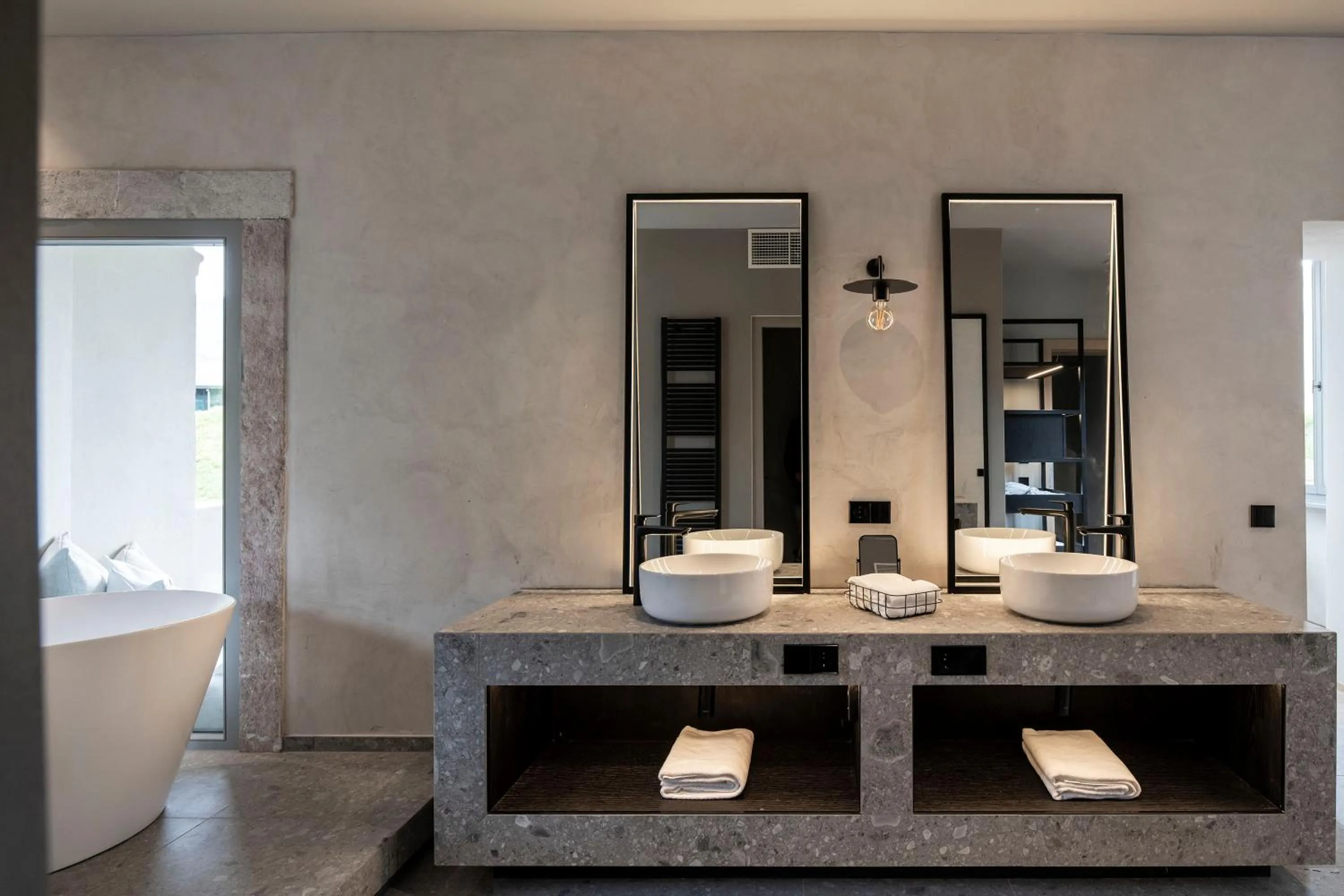 Bathroom in Monastero Arx Vivendi