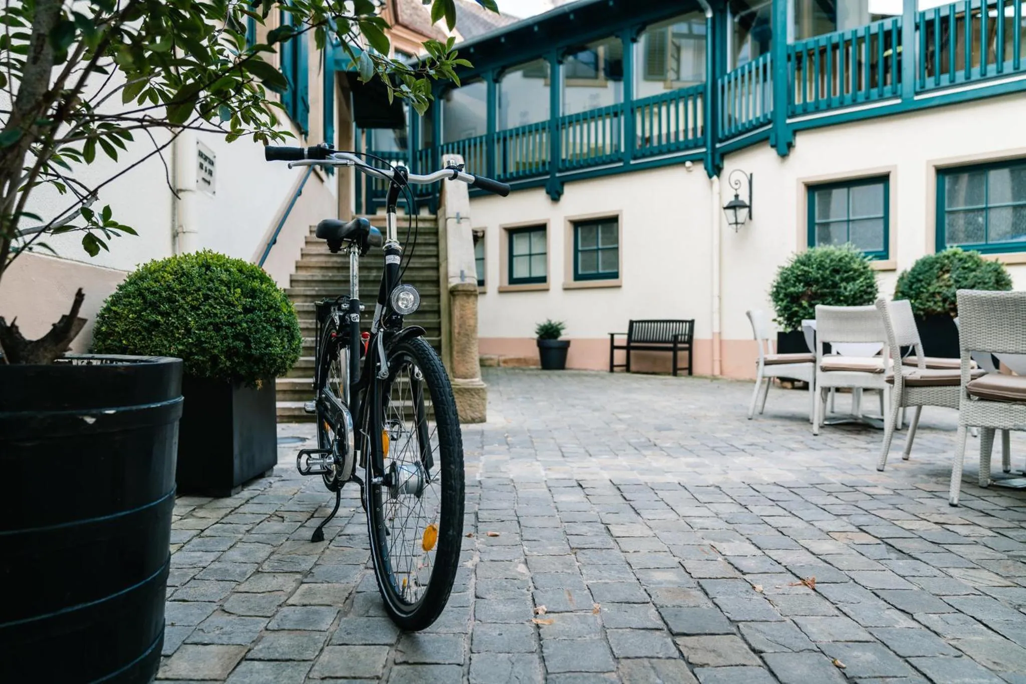 Patio in Deidesheimer Hof
