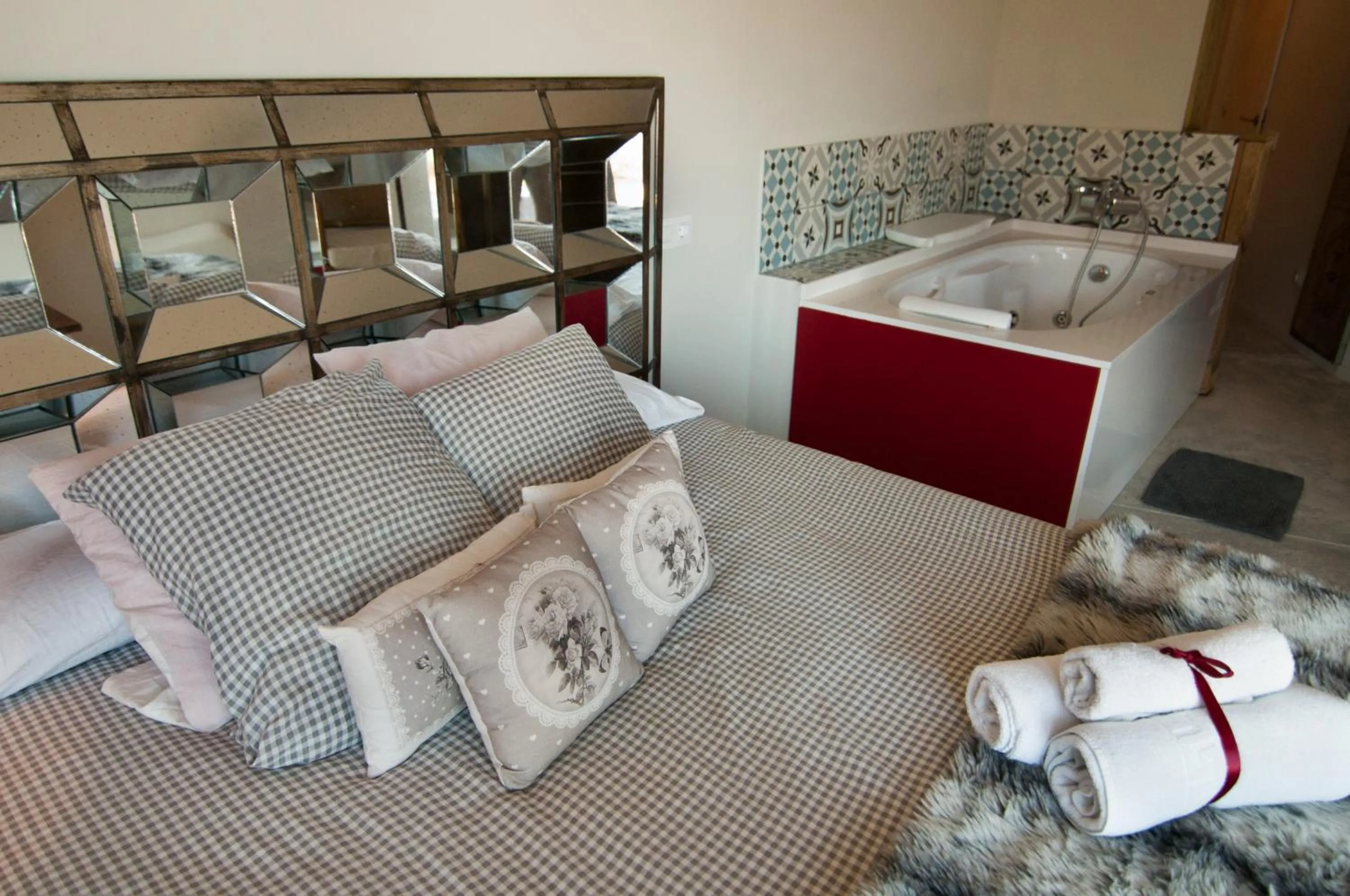Bed in Les Suites