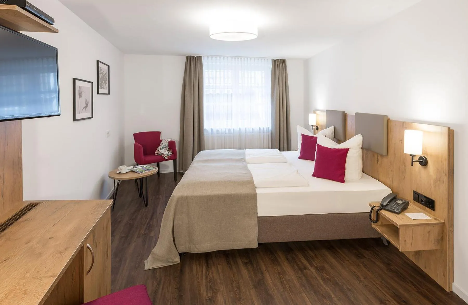 Photo of the whole room, Bed in Hotel & Restaurant Lamm