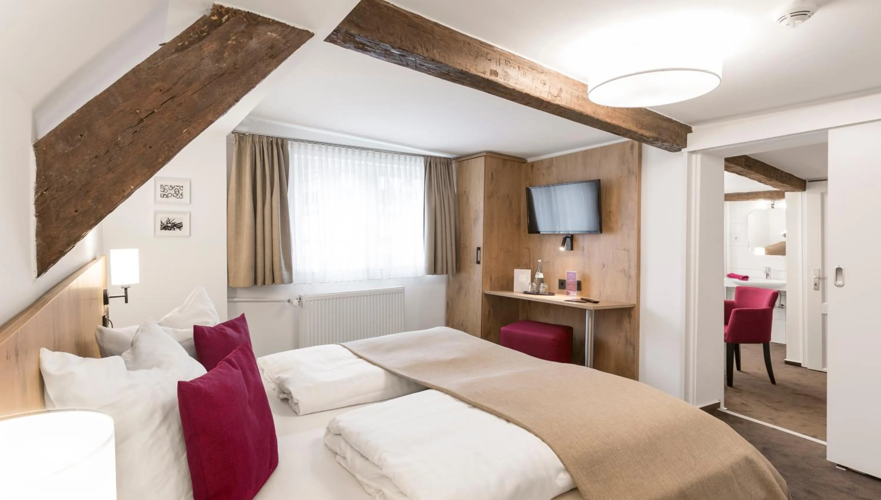 Photo of the whole room, Bed in Hotel & Restaurant Lamm