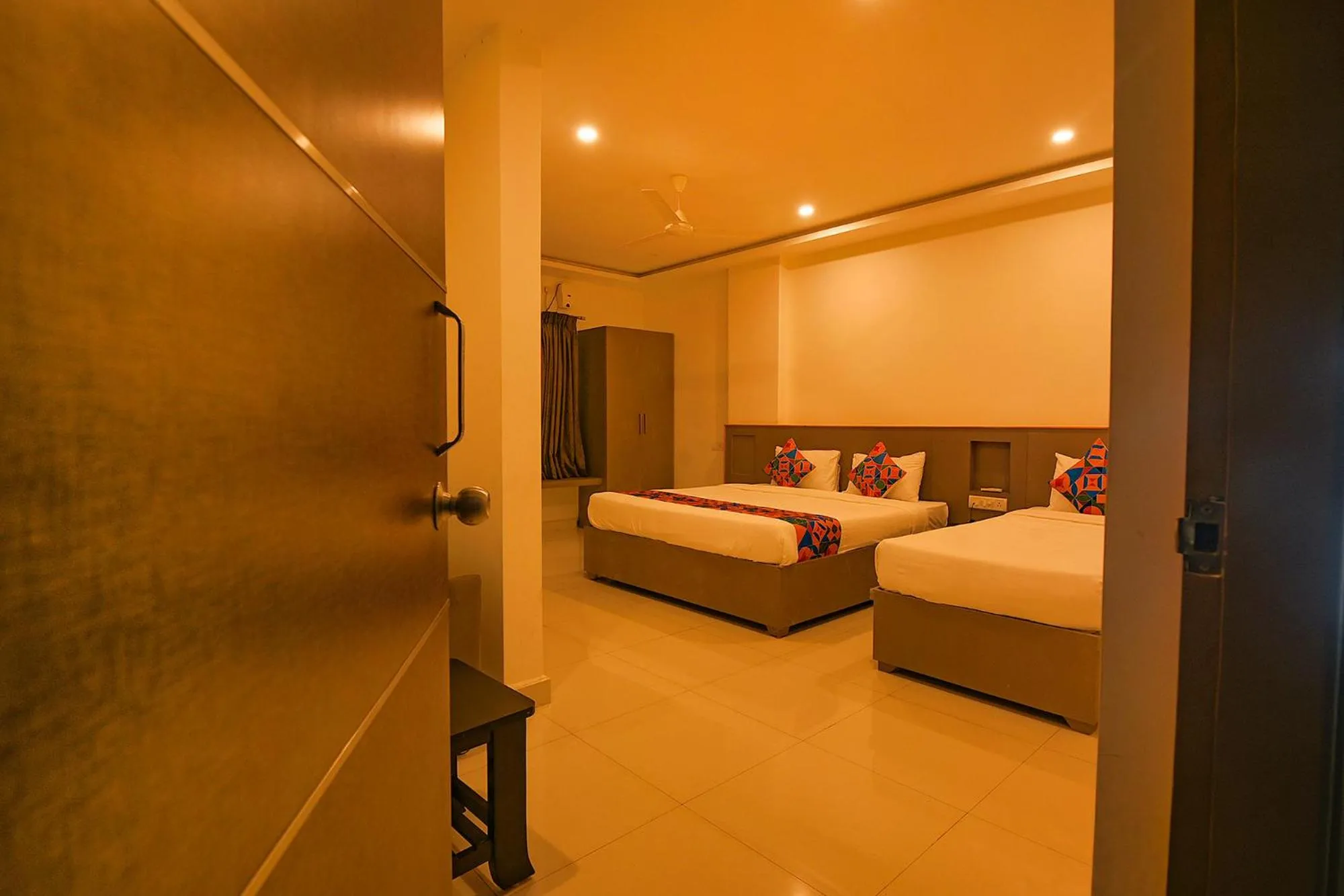 Bedroom, Bed in FabHotel Champion Gateway - Yelahanka