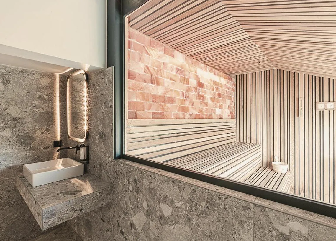 Sauna in Domaine Sur Les Sarts