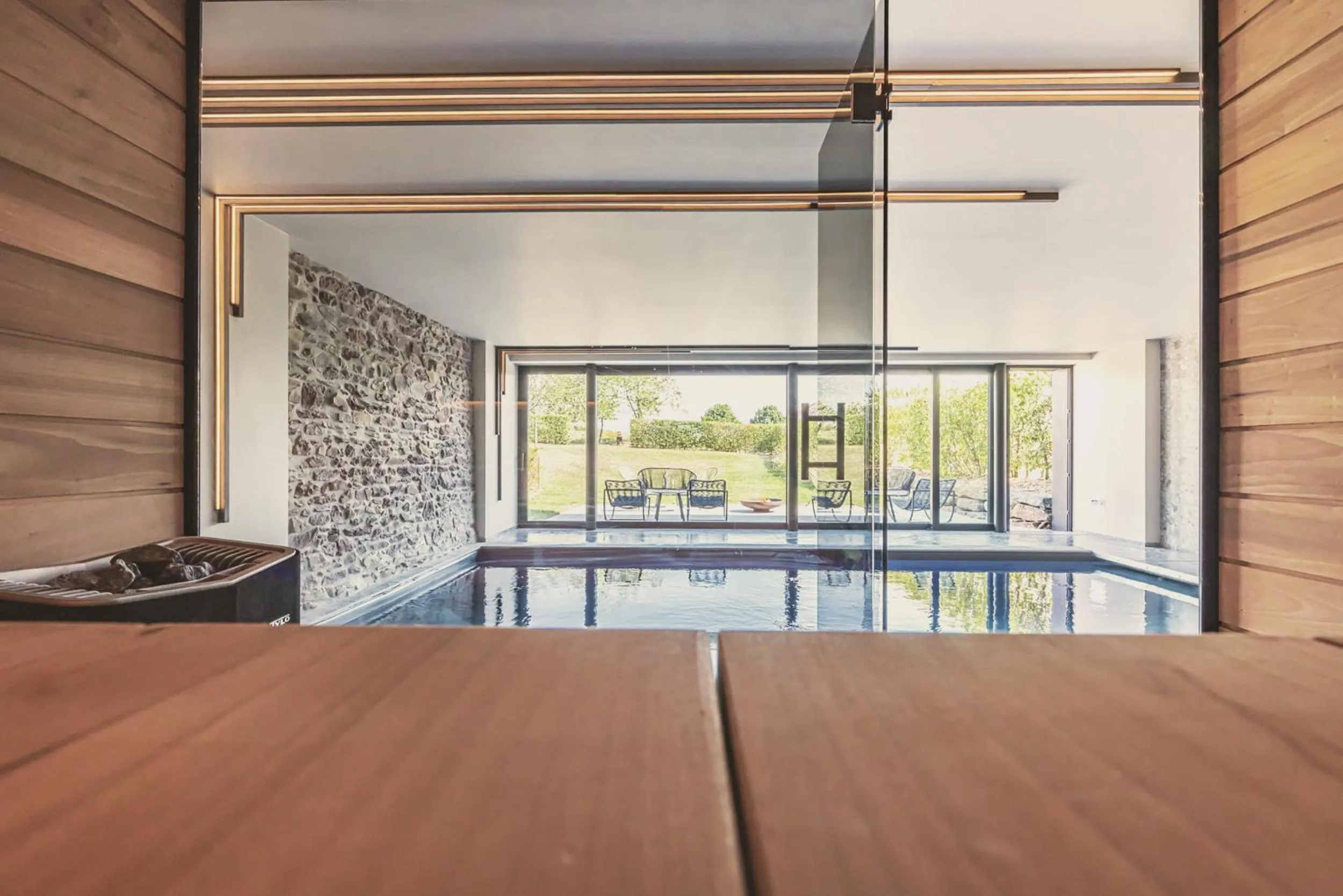 Sauna in Domaine Sur Les Sarts