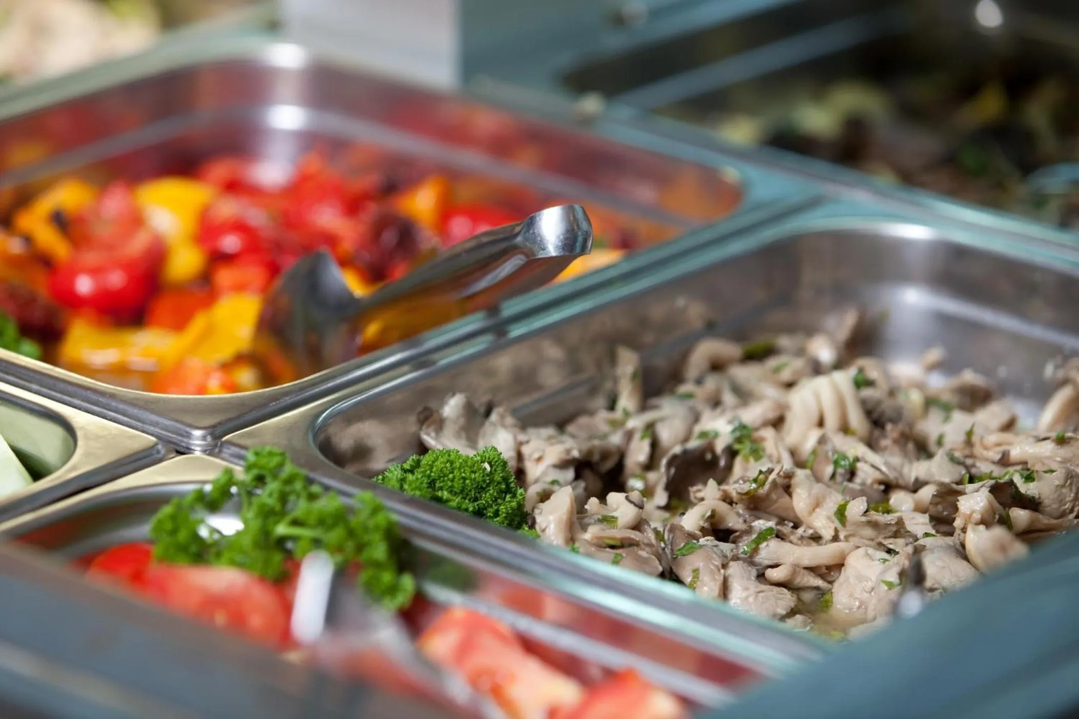 Buffet breakfast in Hotel Gran Palma Piura