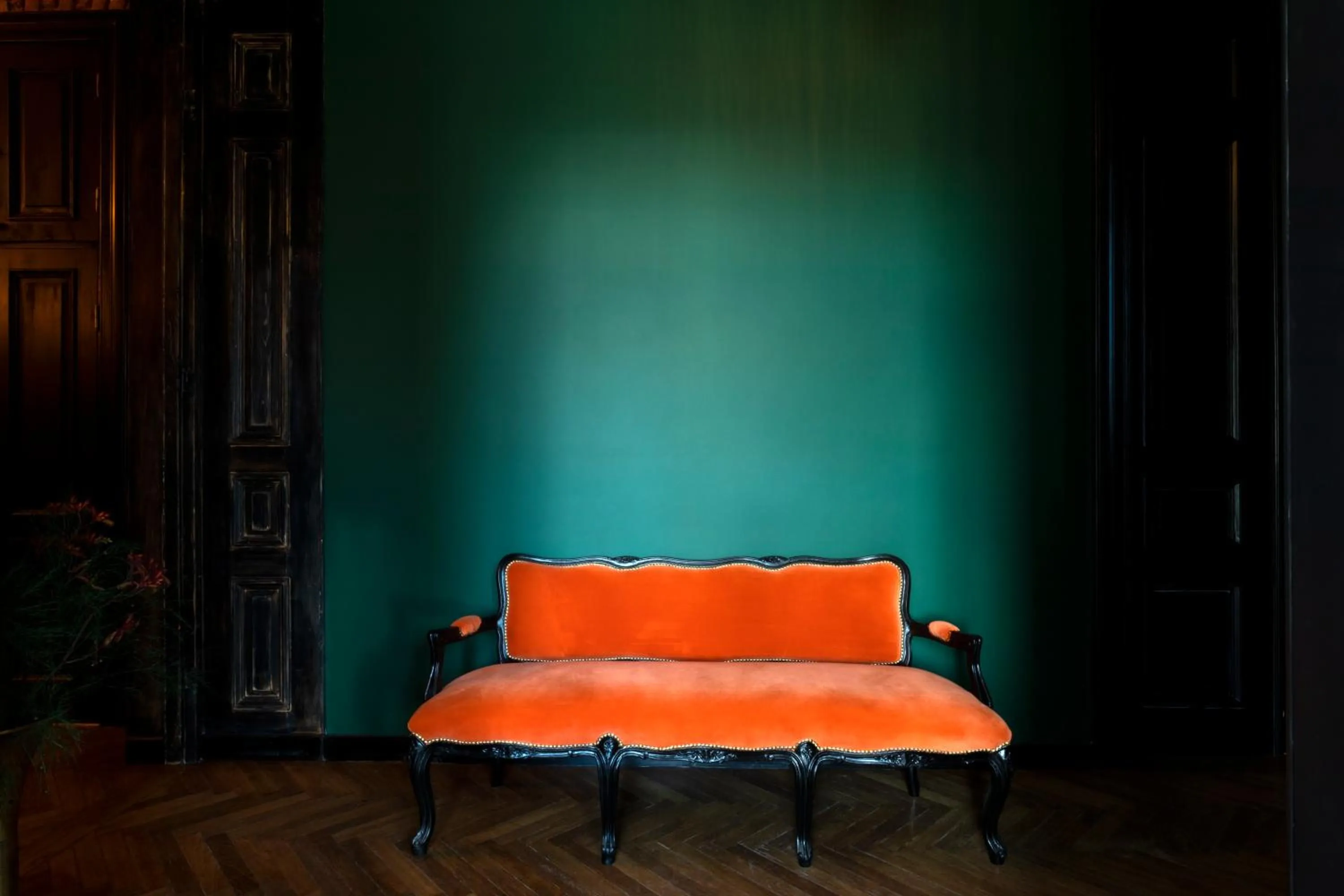 Seating area in Unfound Door - Design Hotel