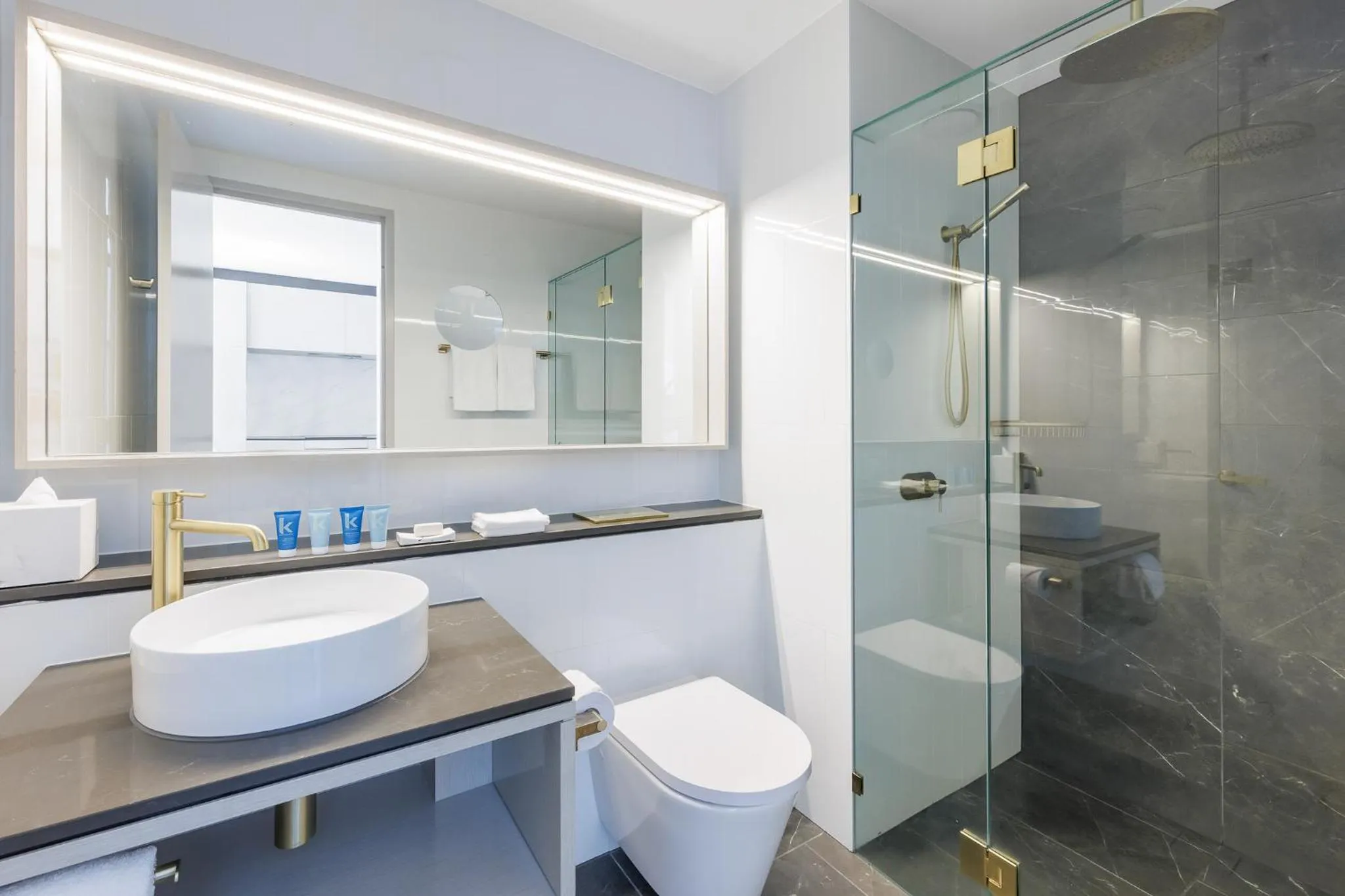 Shower in Meriton Suites Surfers Paradise