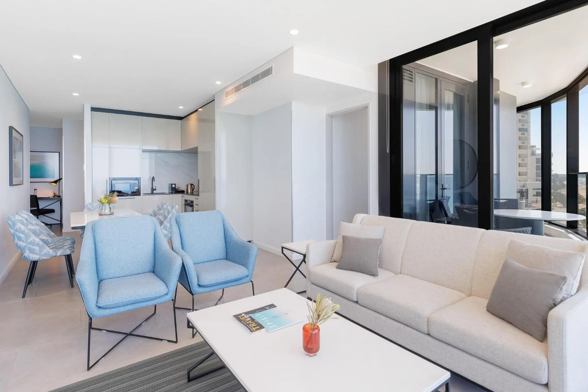 Balcony/Terrace in Meriton Suites Surfers Paradise