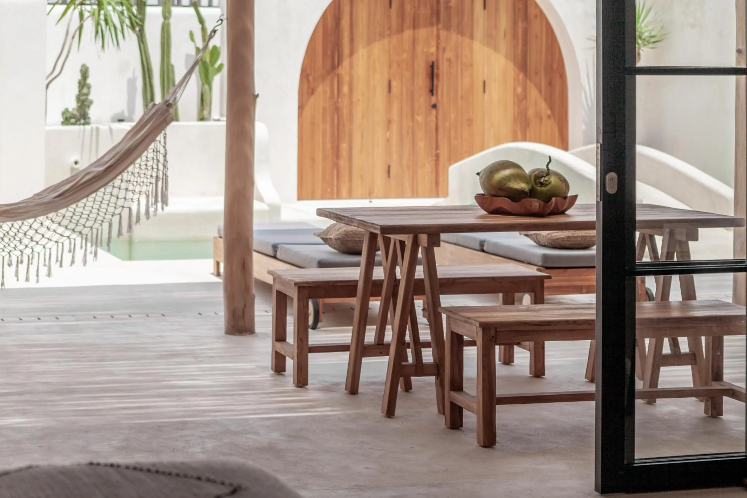 Patio in YUCCA villas