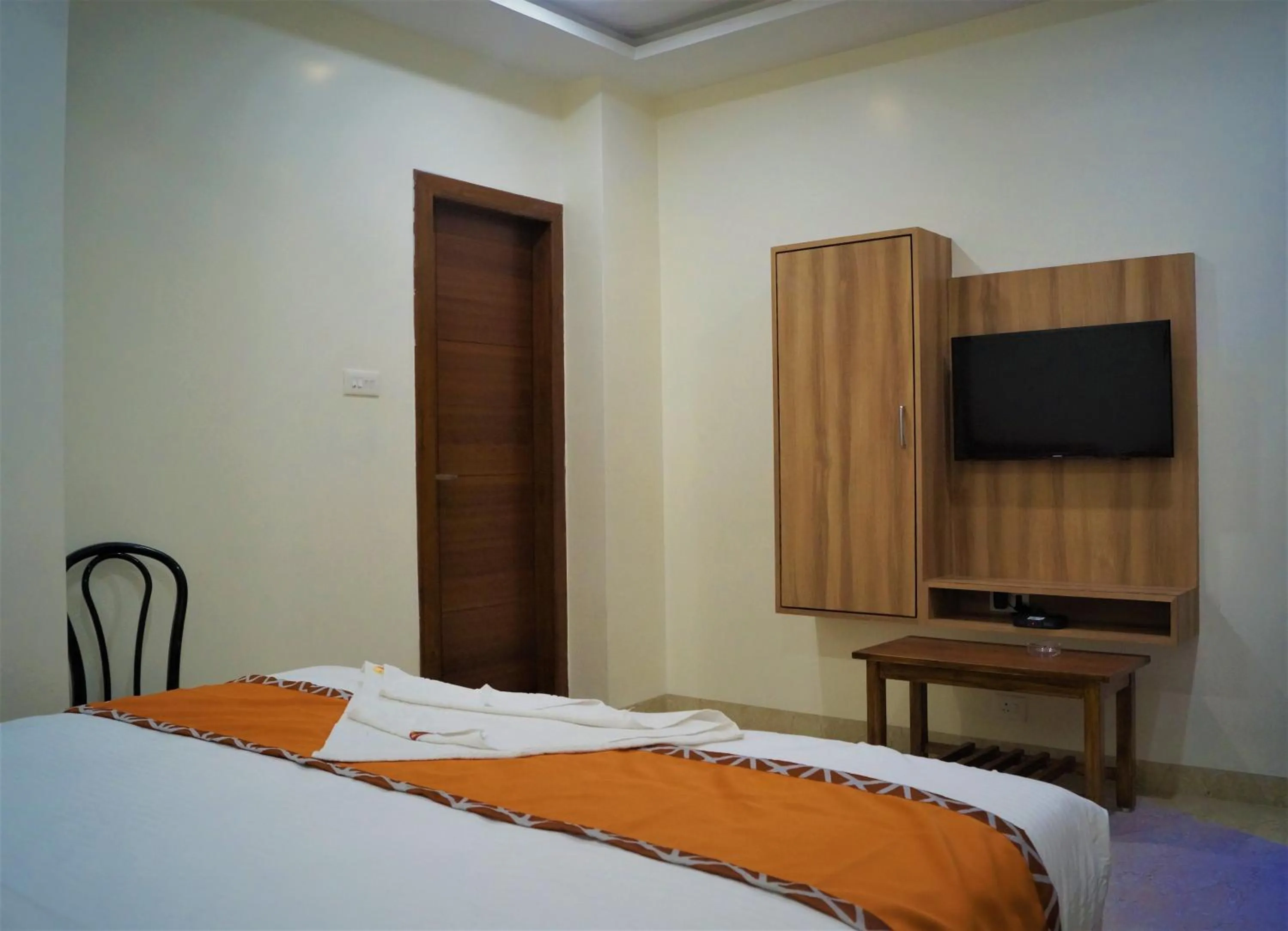 Photo of the whole room, Bed in Hotel Shree Shyam International