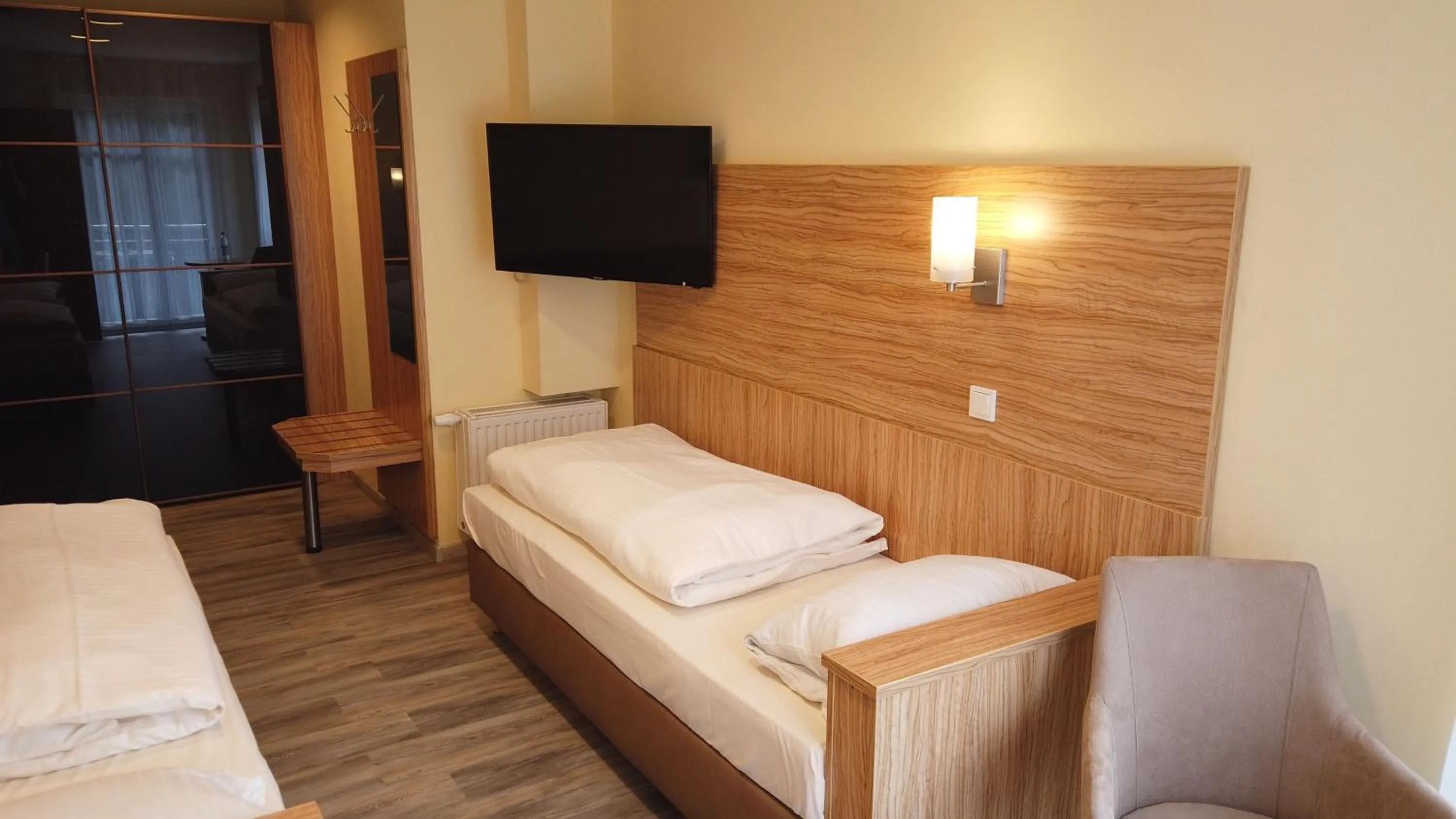 Bed in ROTHSEE Hotel