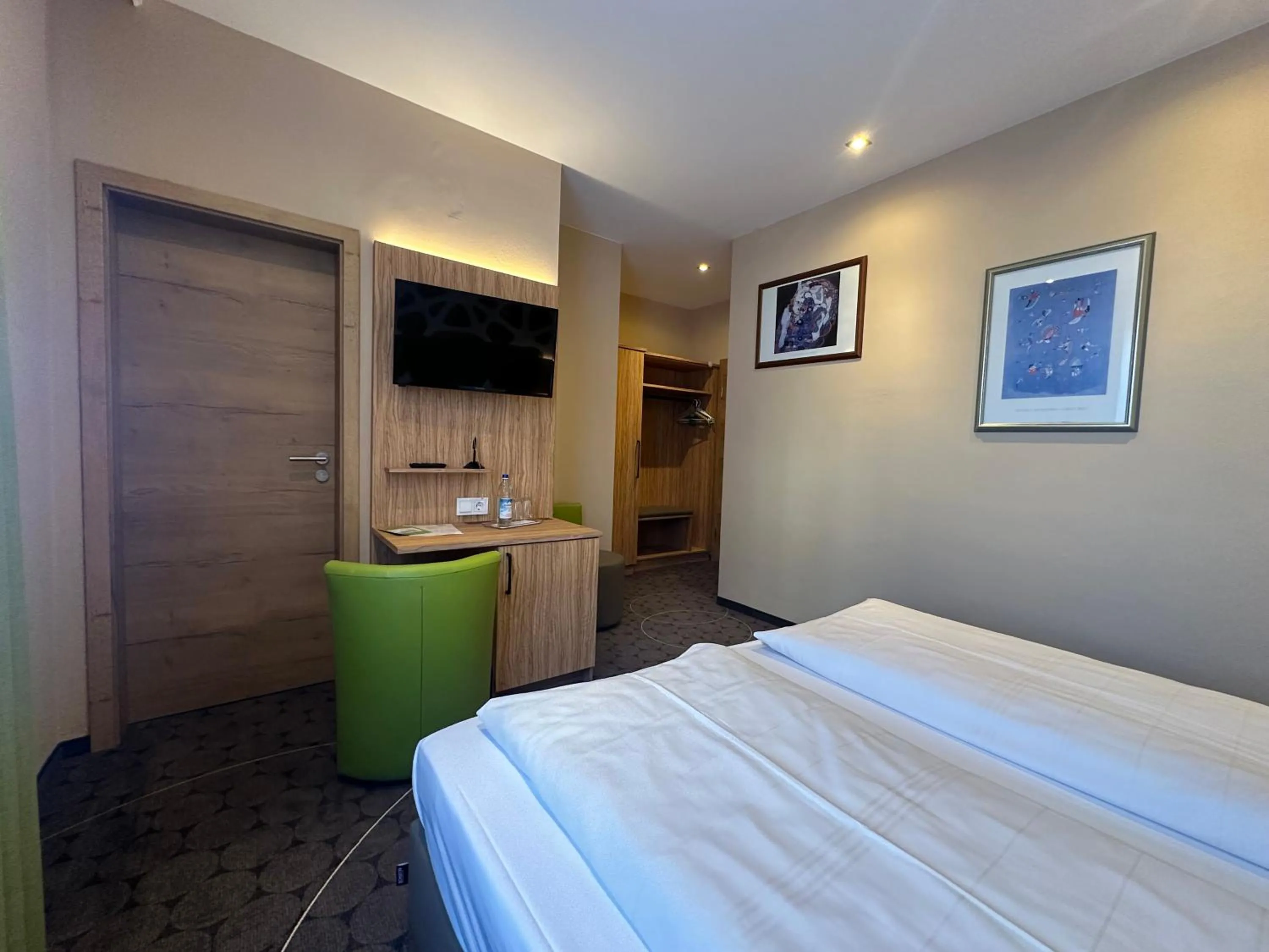 Bed in ROTHSEE Hotel