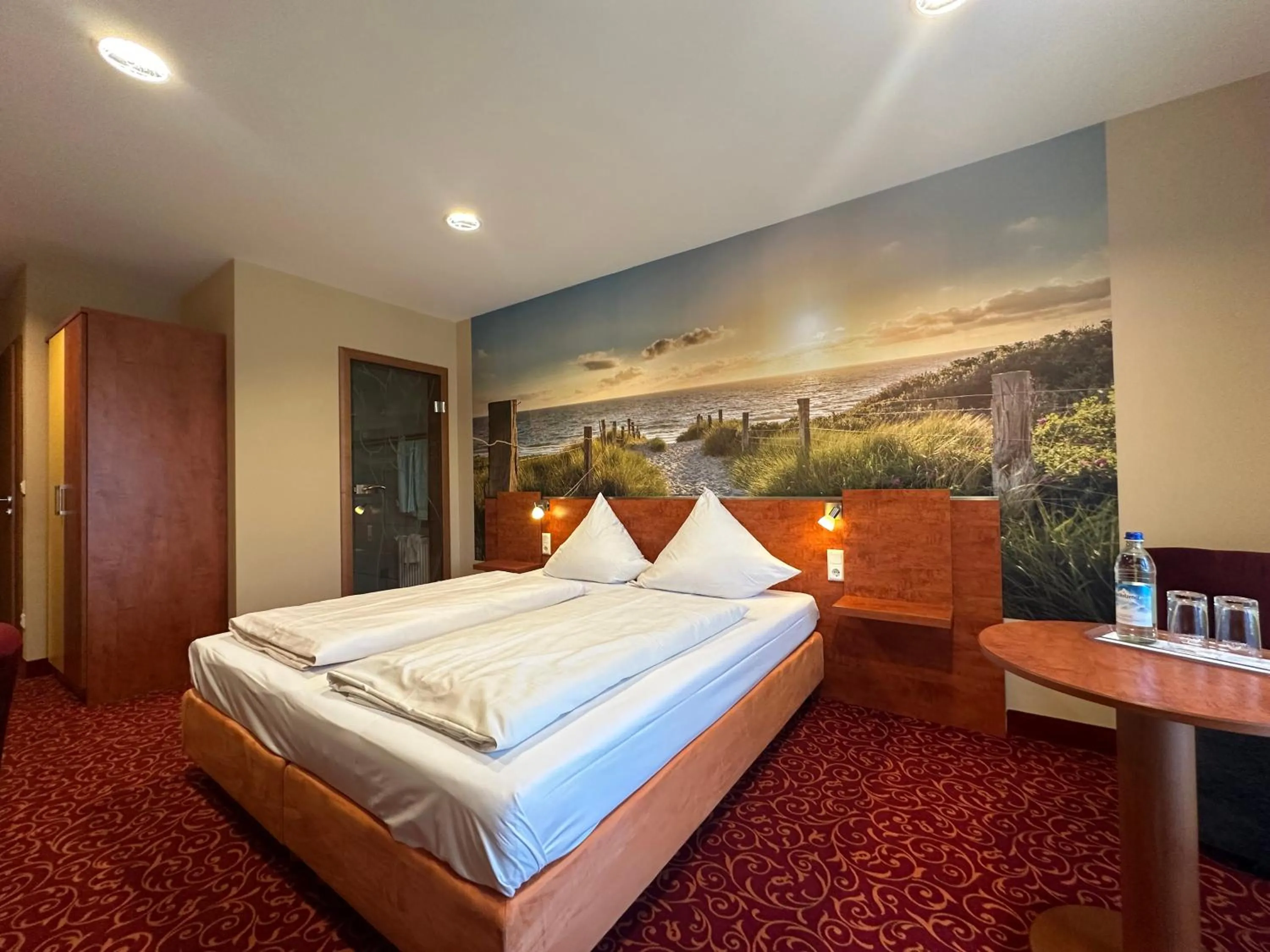 Bed in ROTHSEE Hotel