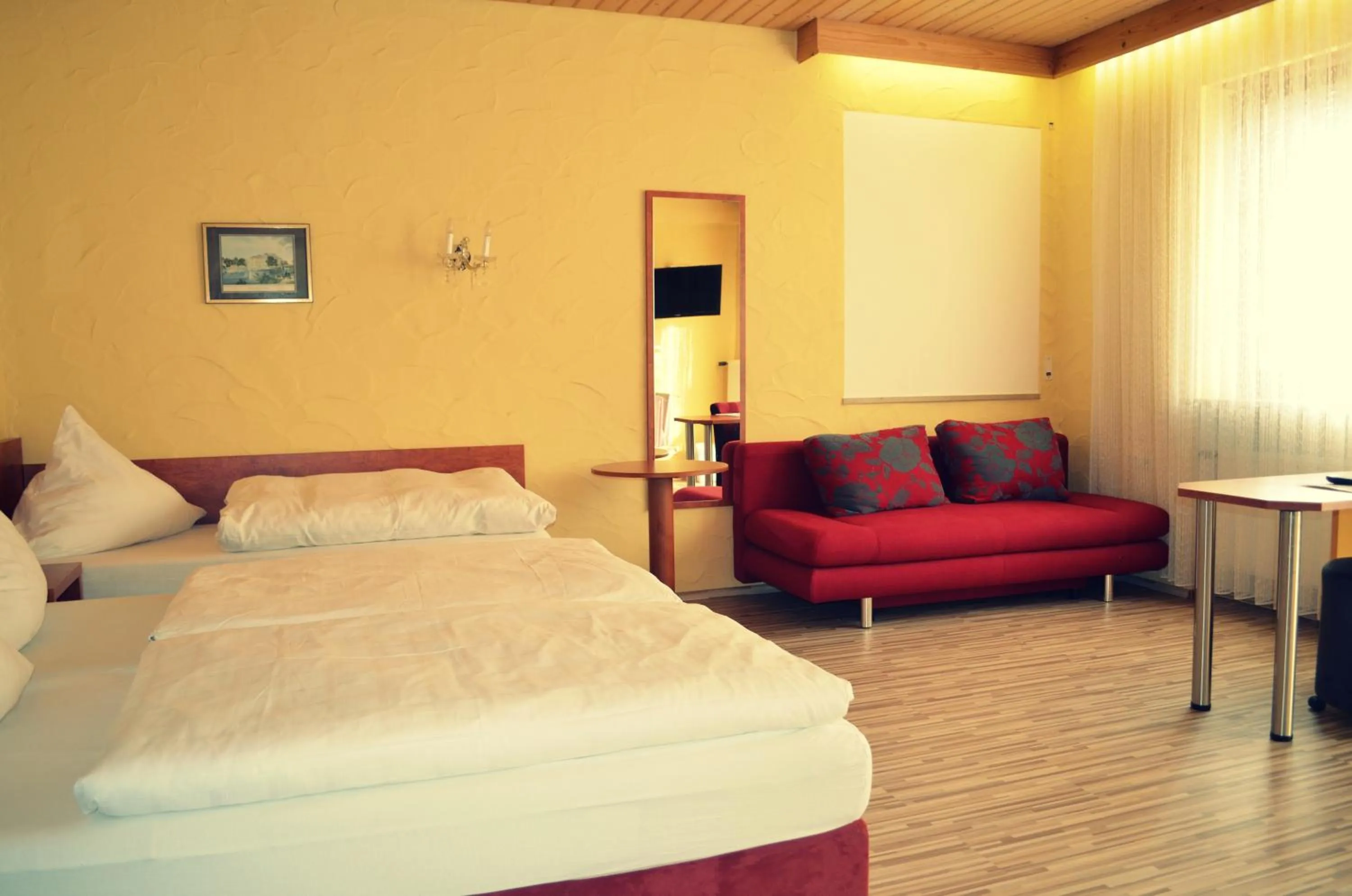 Bed in ROTHSEE Hotel