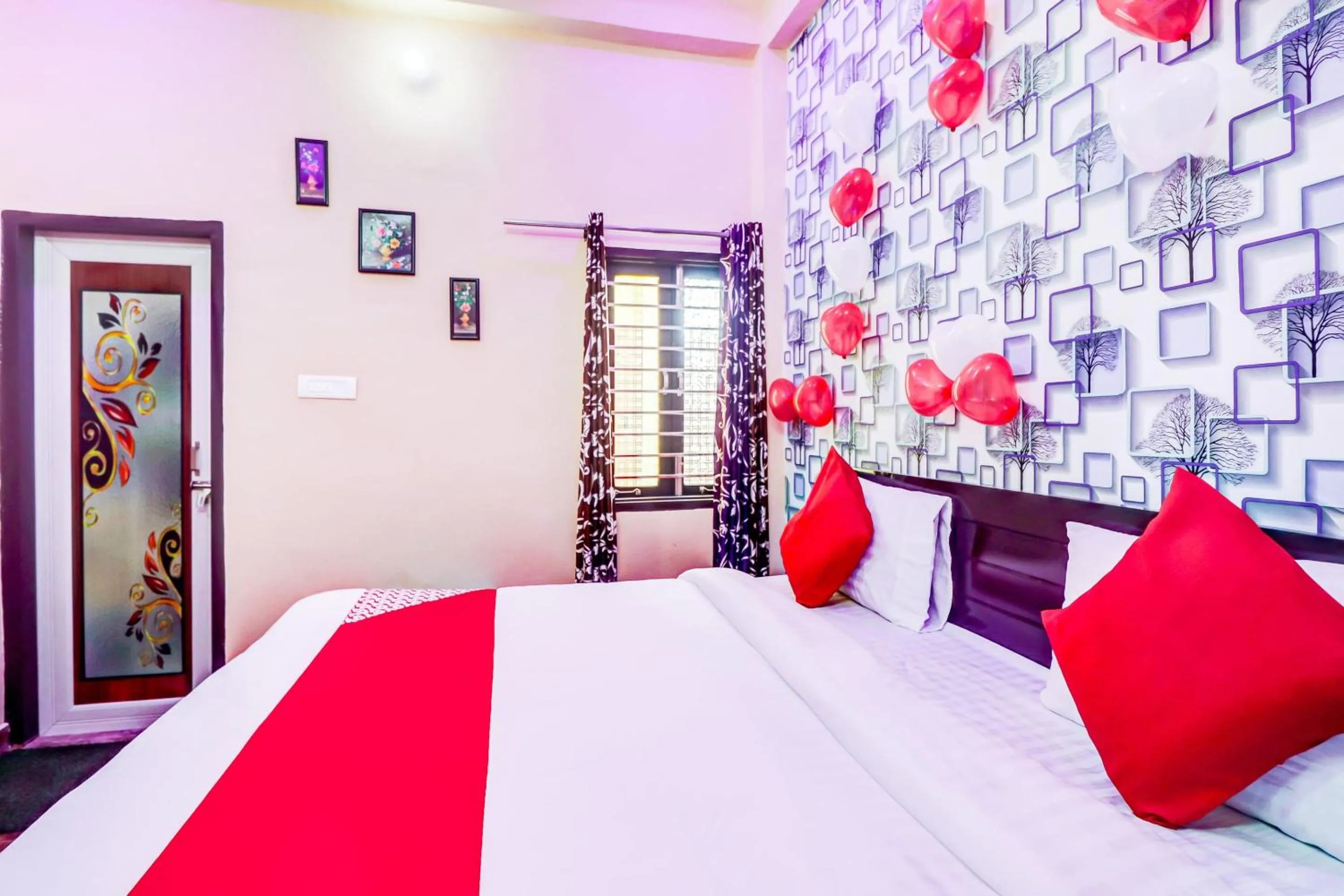 Bedroom, Bed in Hotel O R K RESIDENCY SGPGI