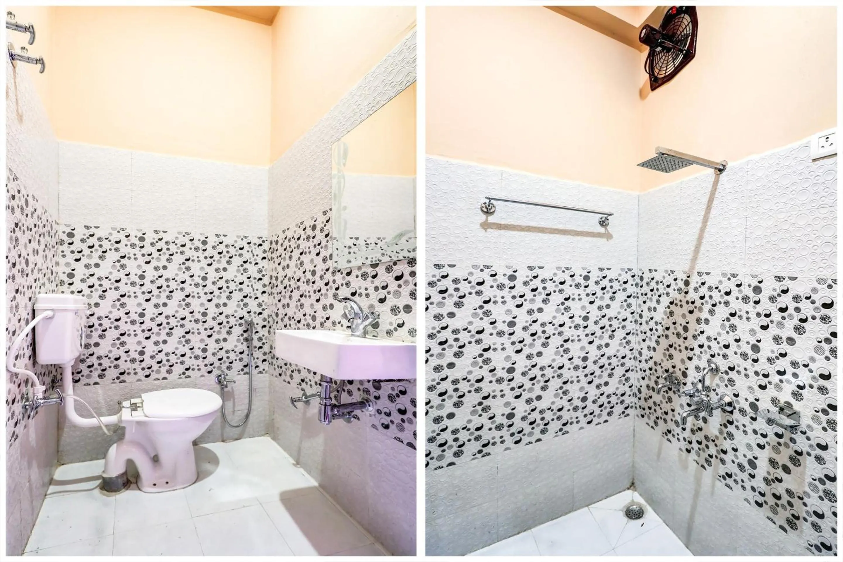 Bathroom in Hotel O R K RESIDENCY SGPGI