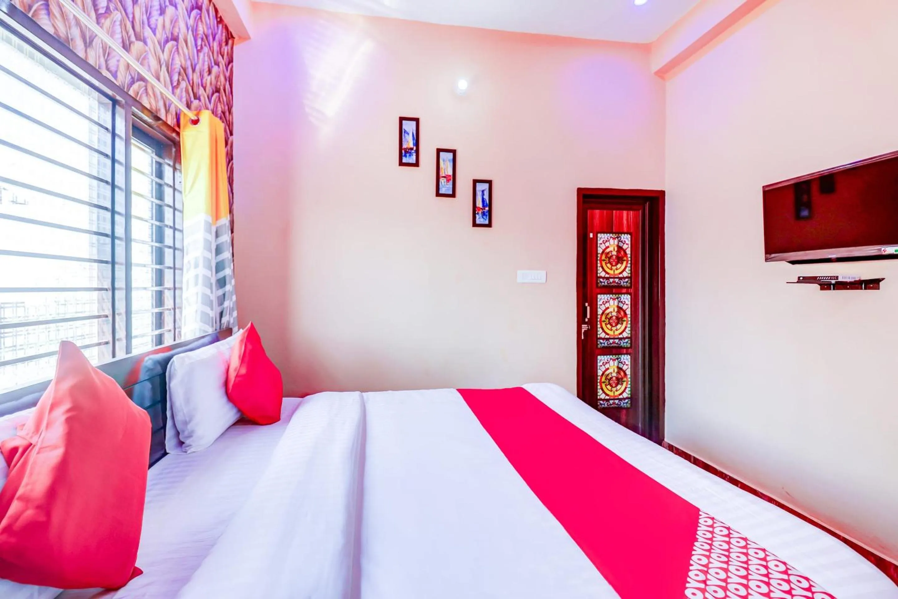 Lobby or reception, Bed in Hotel O R K RESIDENCY SGPGI