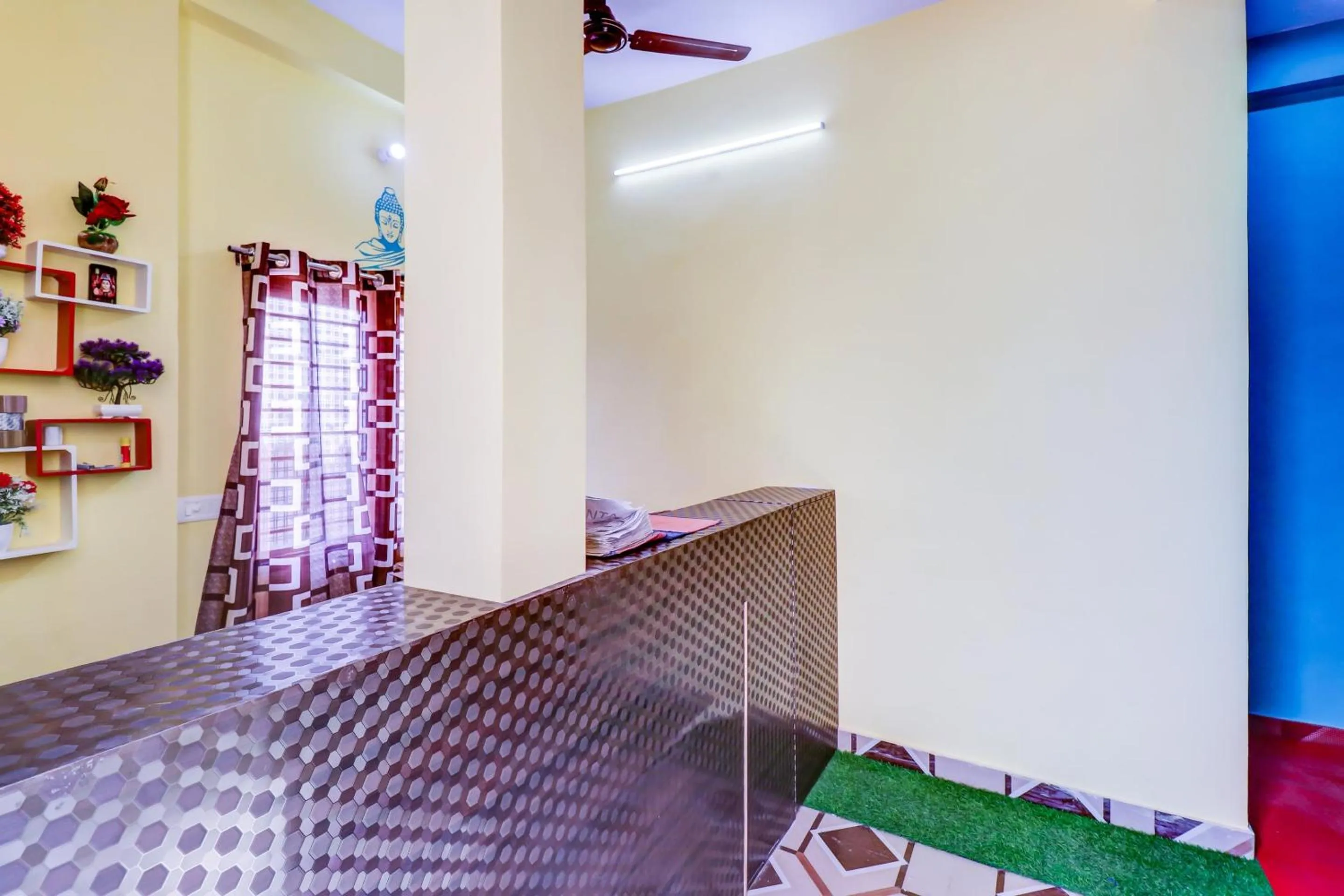Lobby or reception in Hotel O R K RESIDENCY SGPGI