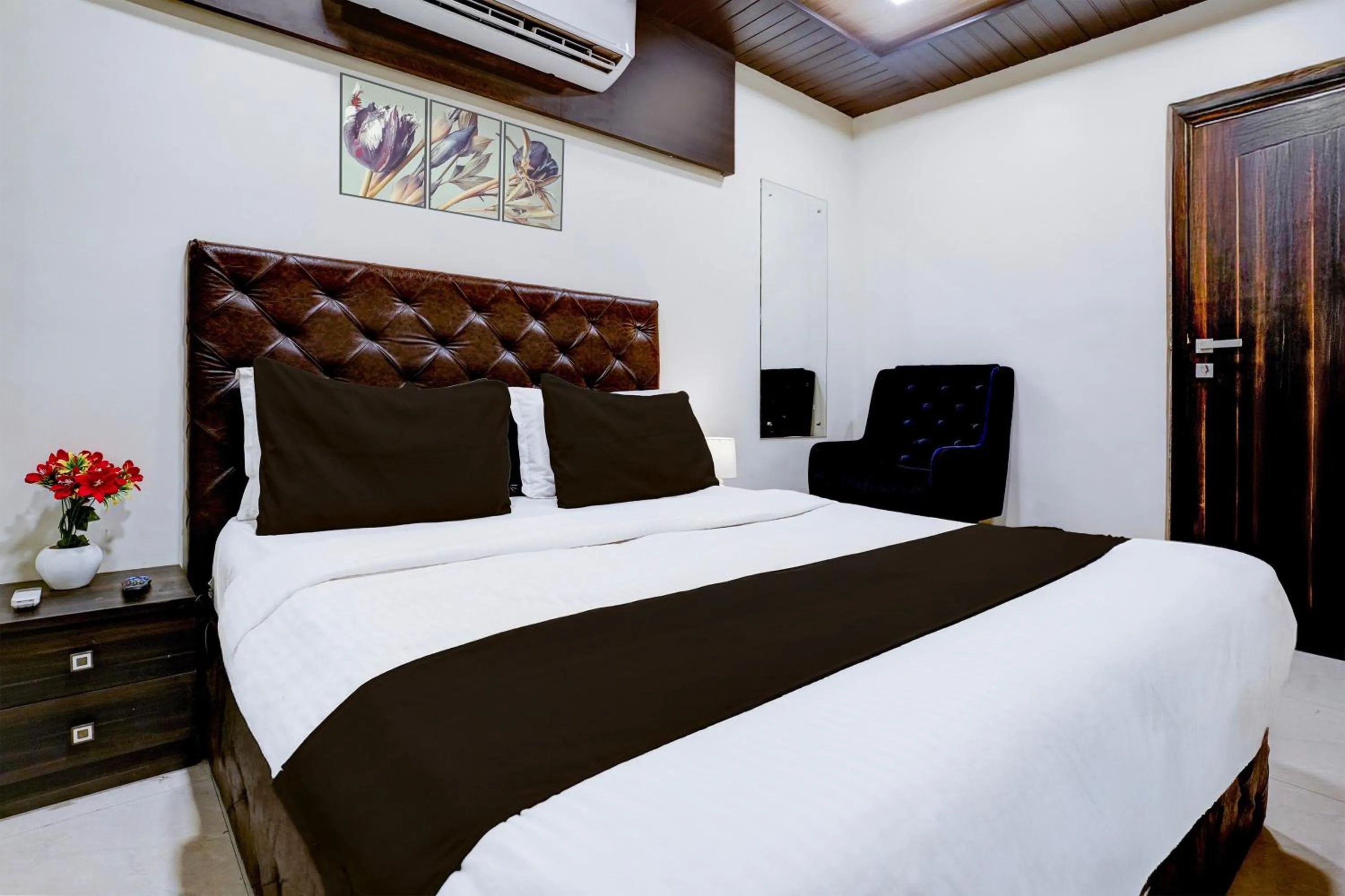 Bedroom, Bed in Collection O Thane Formerly Dove Residency