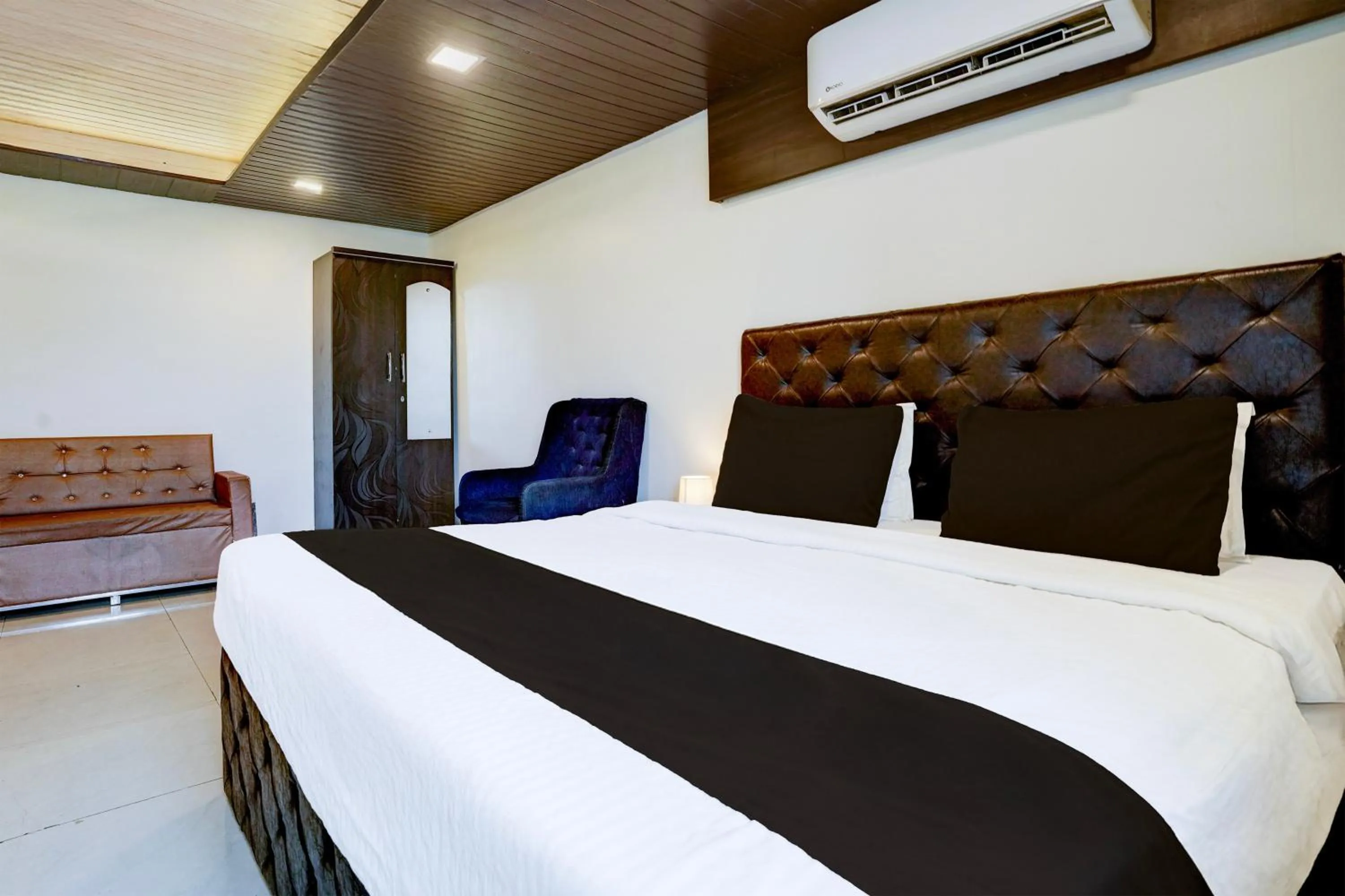 Bedroom, Bed in Collection O Thane Formerly Dove Residency