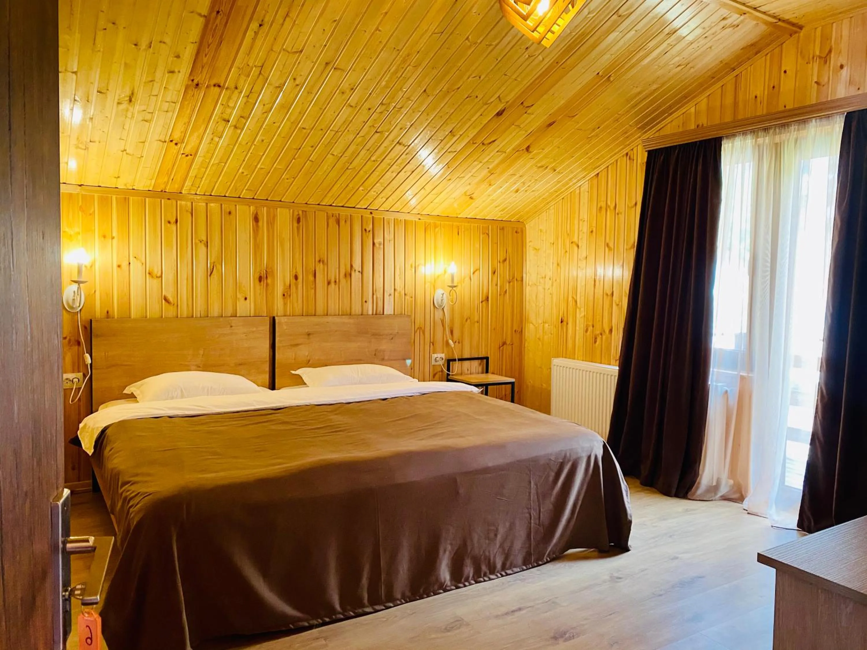 Bedroom, Bed in HOTEL KAZBEGI 1963