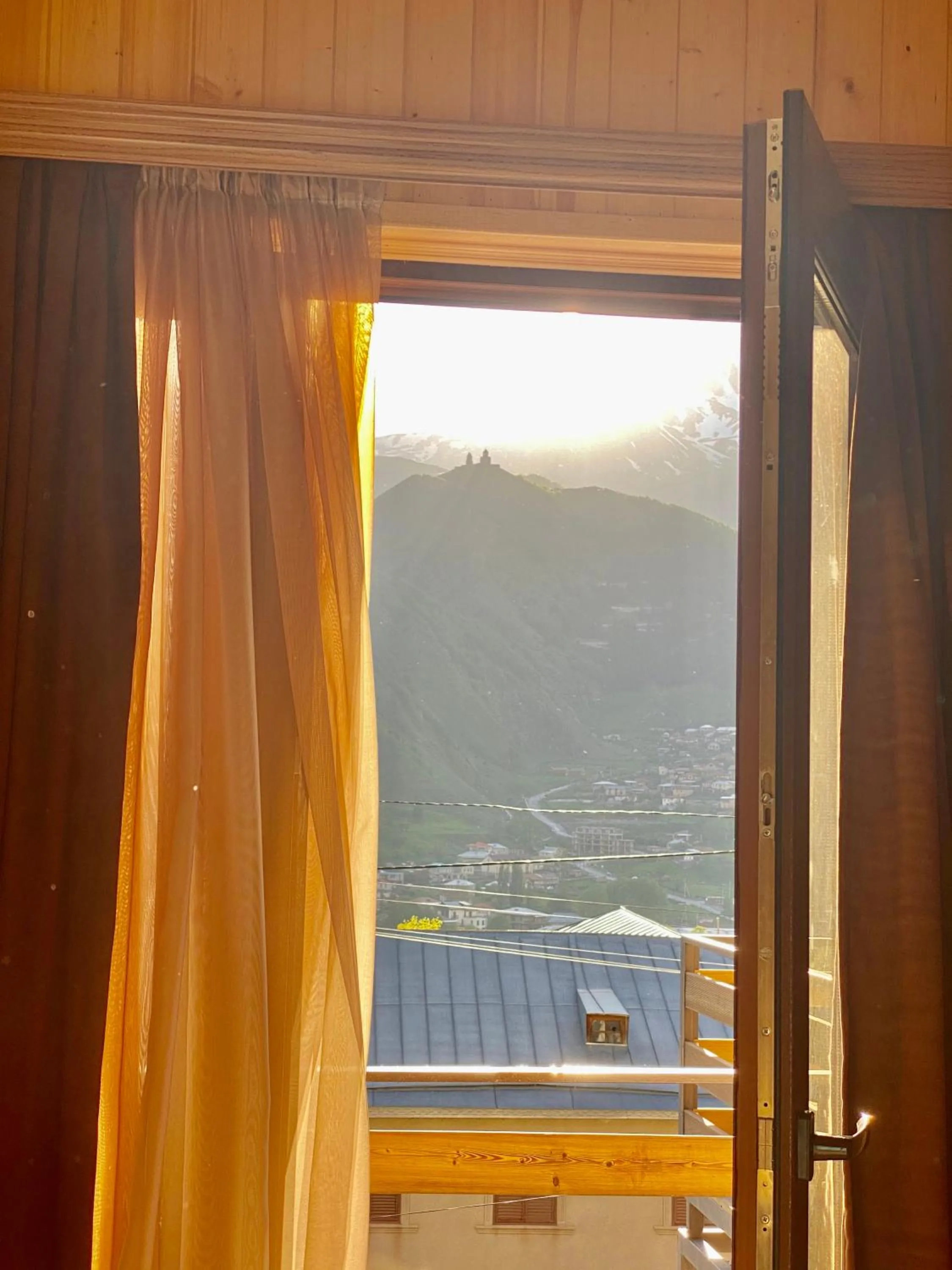 Balcony/Terrace in HOTEL KAZBEGI 1963