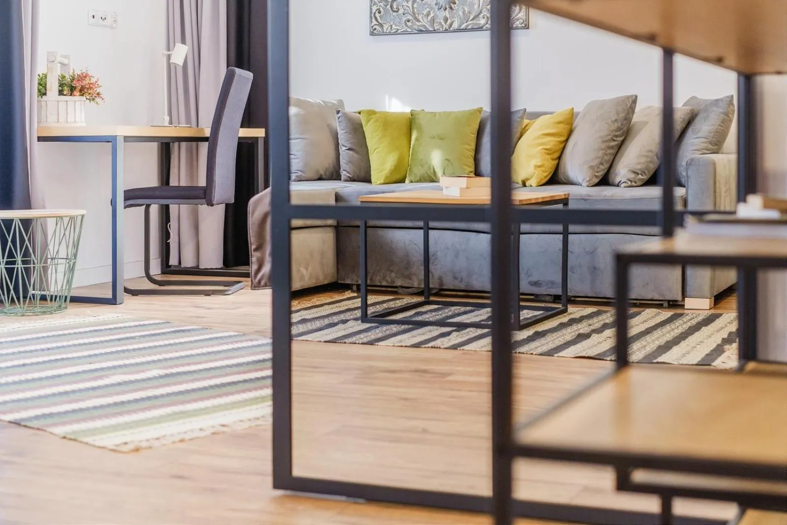 Living room in REZYDENCJA ORNAK 5 - stylowe apartamenty z balkonami i jacuzzi, 5 min pieszo do Krupówek, IZBY PODHALAŃSKIE