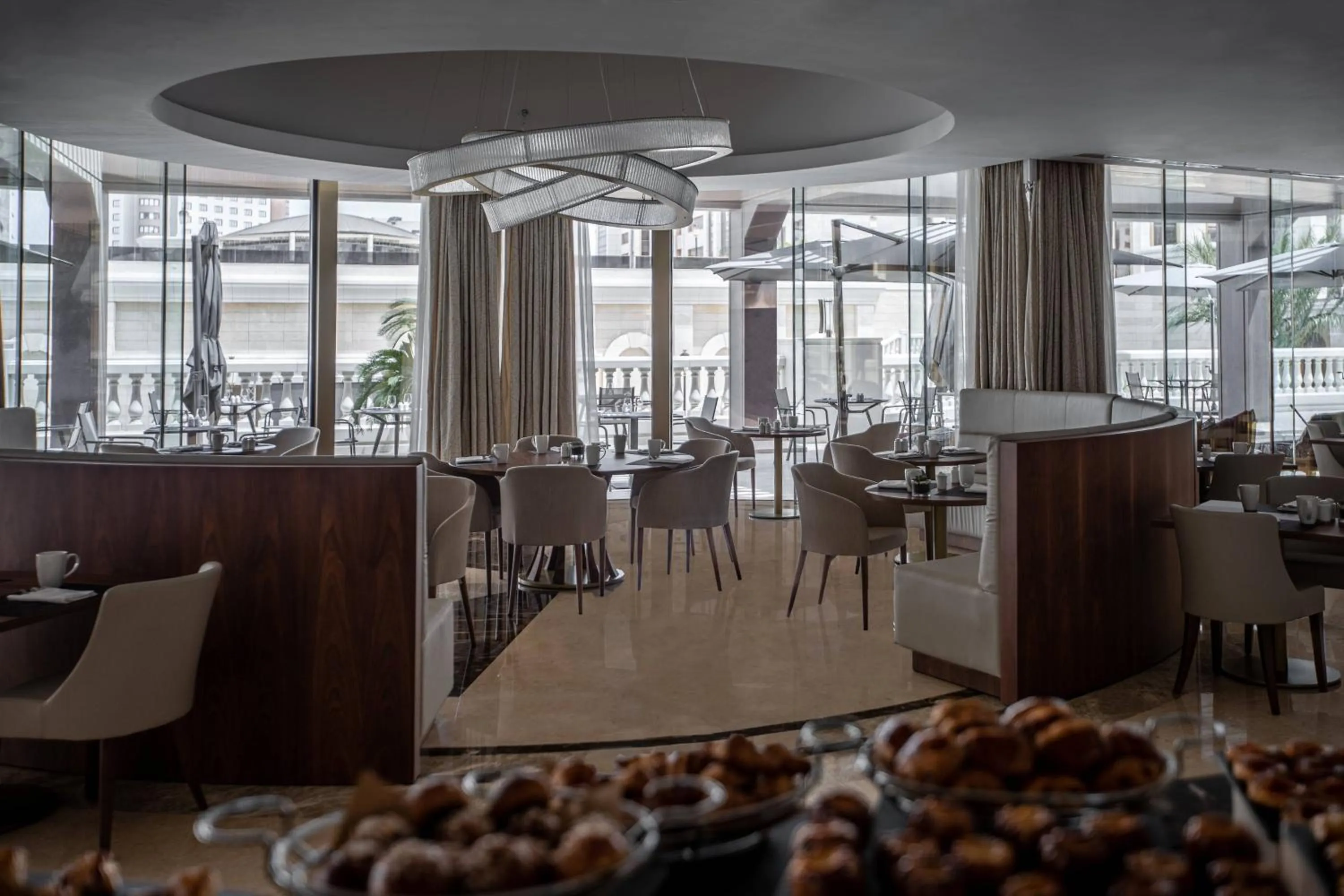 Restaurant/places to eat in Algiers Marriott Hotel Bab Ezzouar