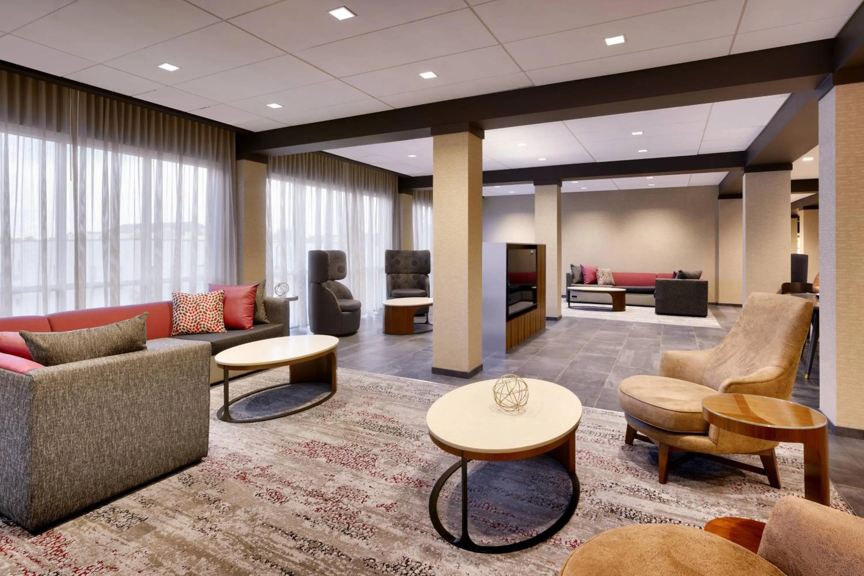 Lobby or reception in Courtyard by Marriott Atlanta Duluth Downtown