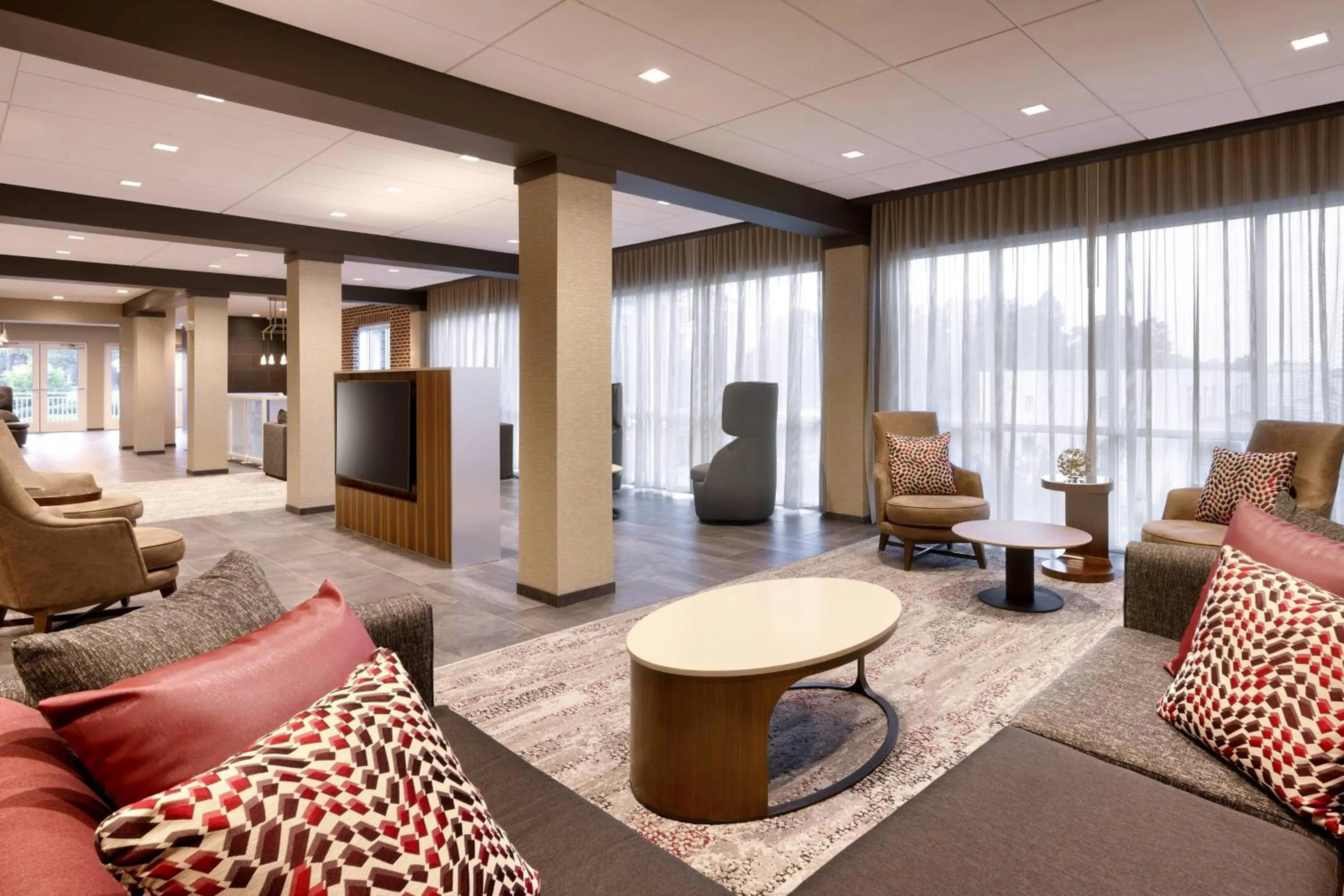 Lobby or reception in Courtyard by Marriott Atlanta Duluth Downtown