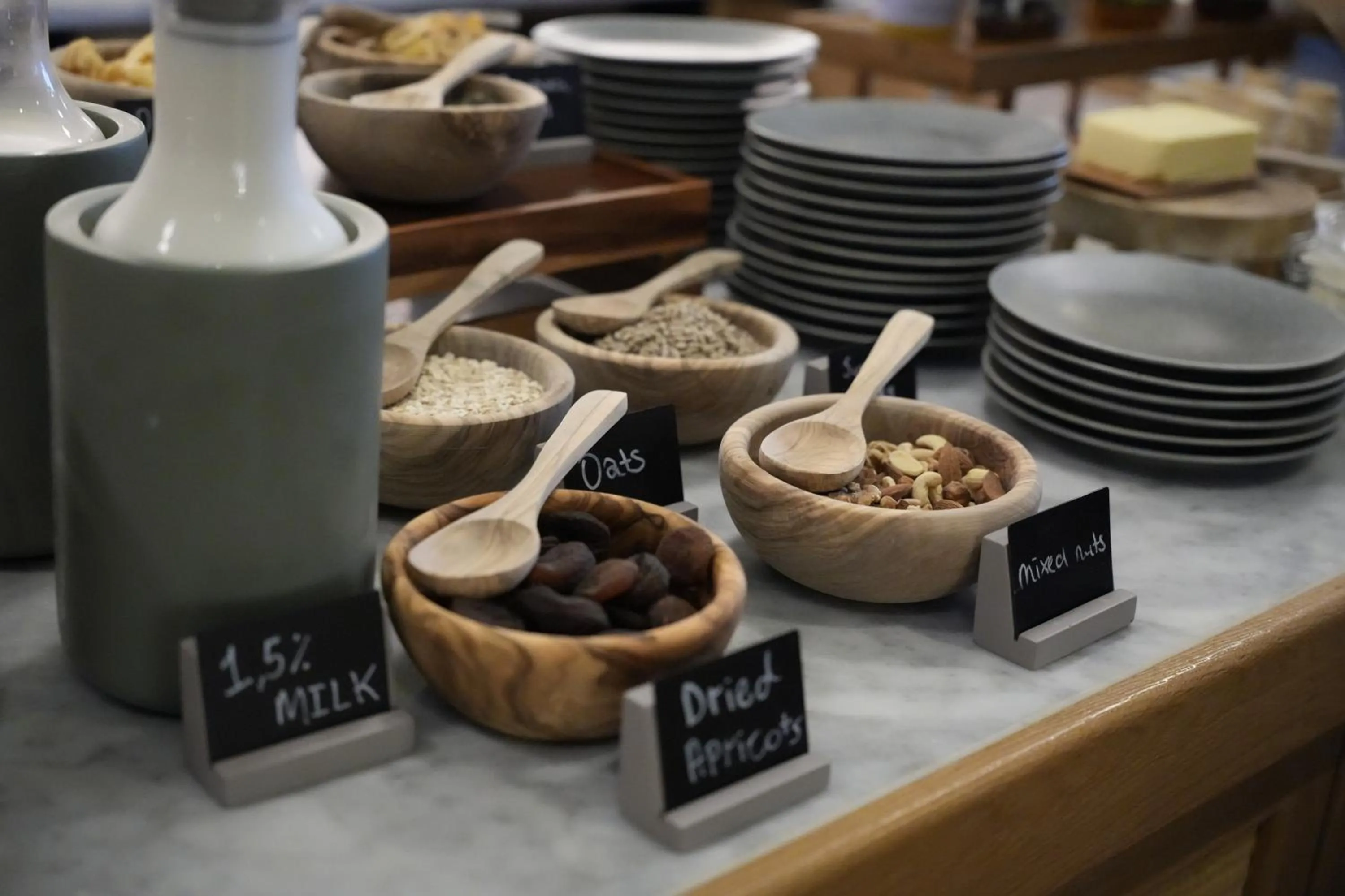 Breakfast in Schwan Locke