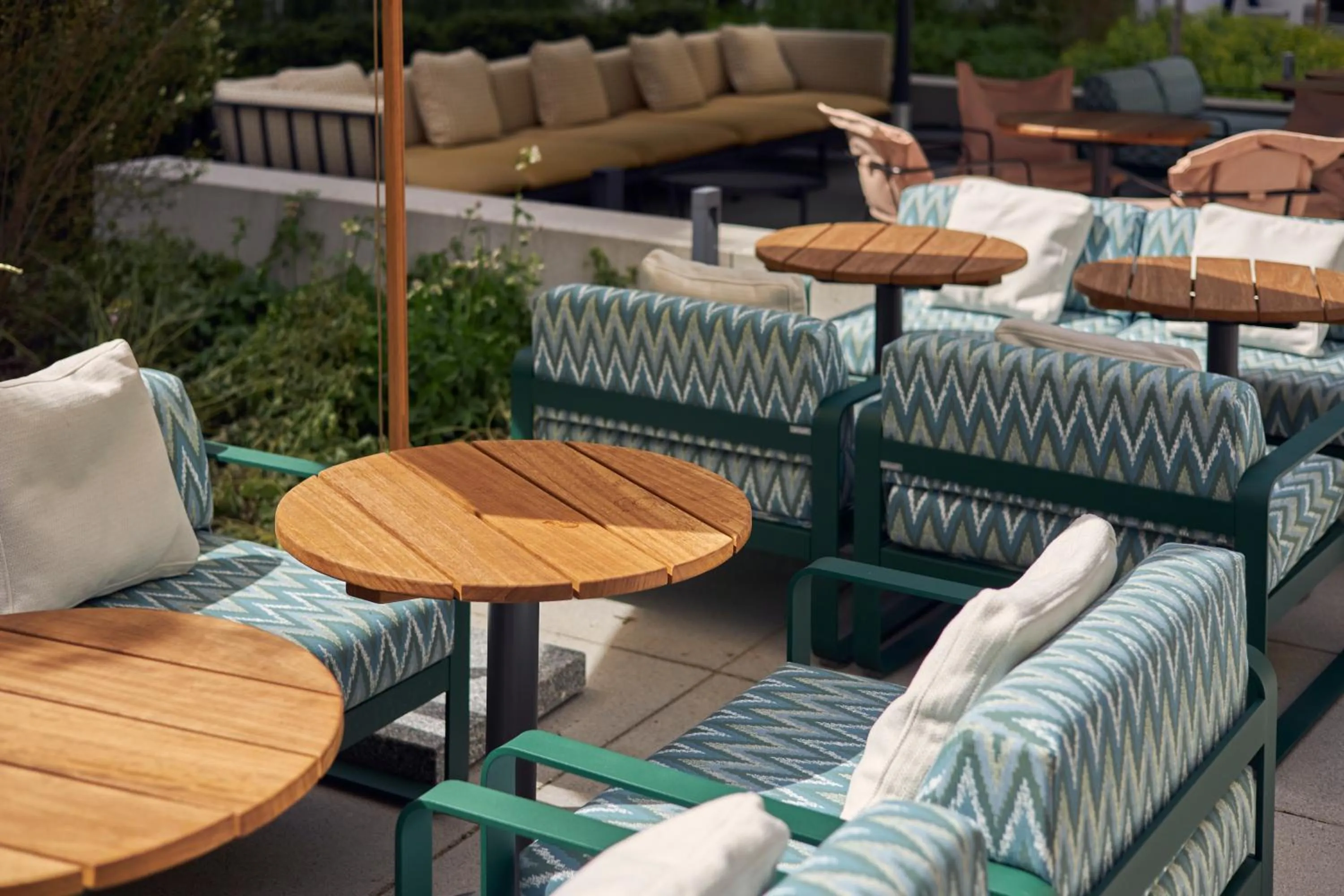 Patio in Schwan Locke