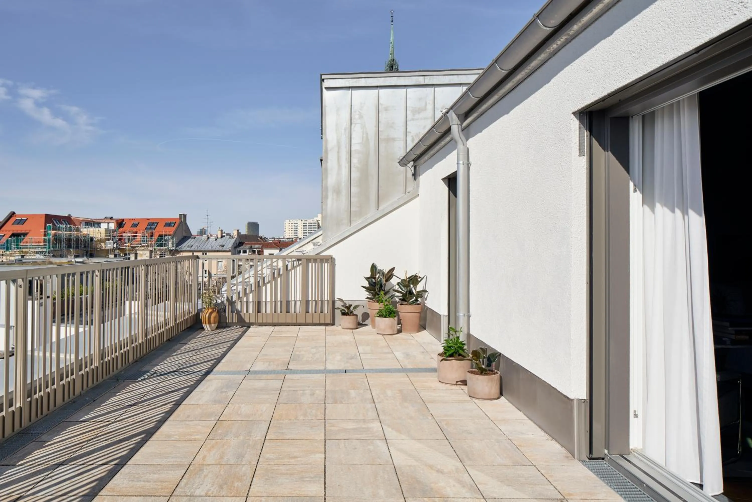 Balcony/Terrace in Schwan Locke