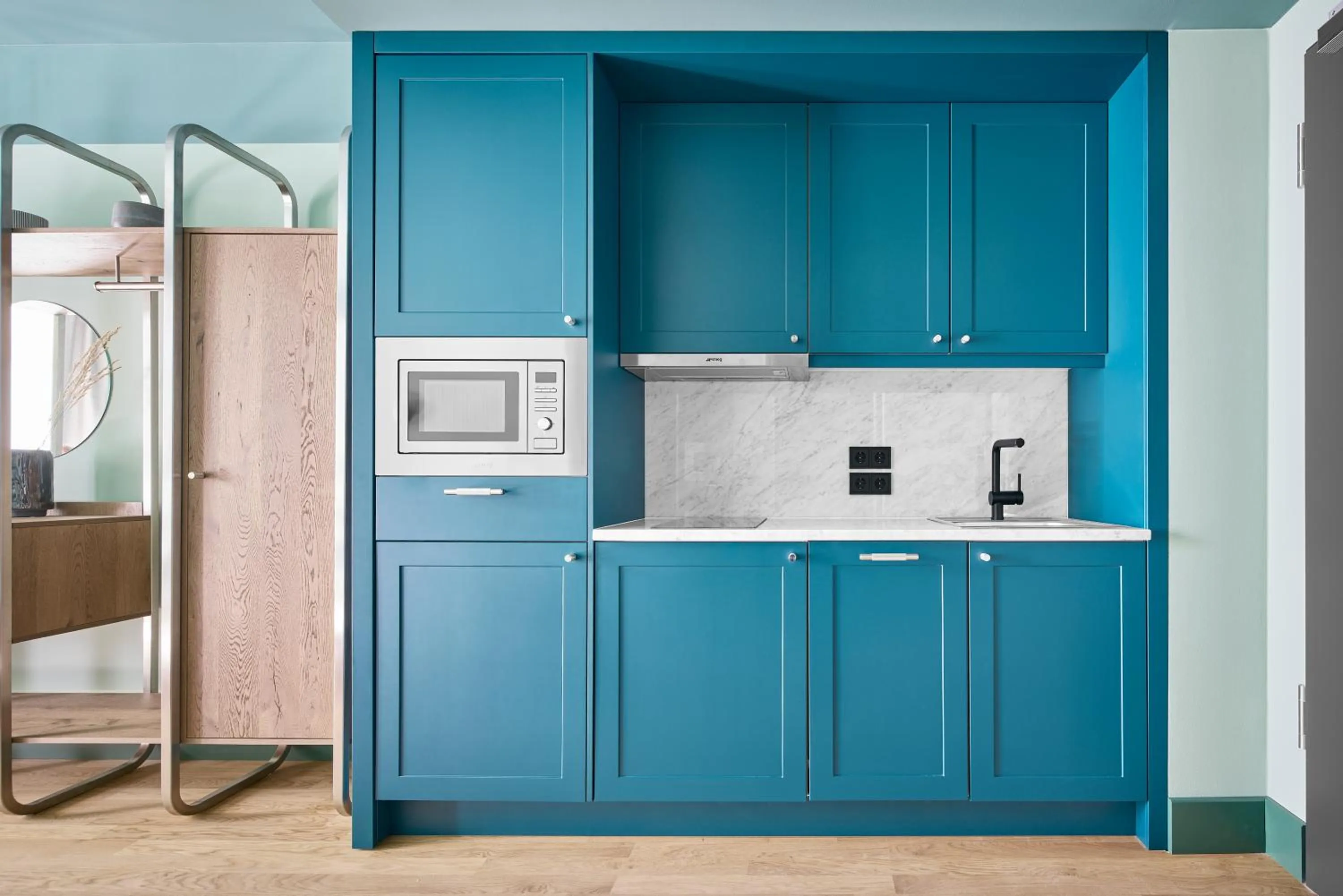 Kitchen or kitchenette in Schwan Locke