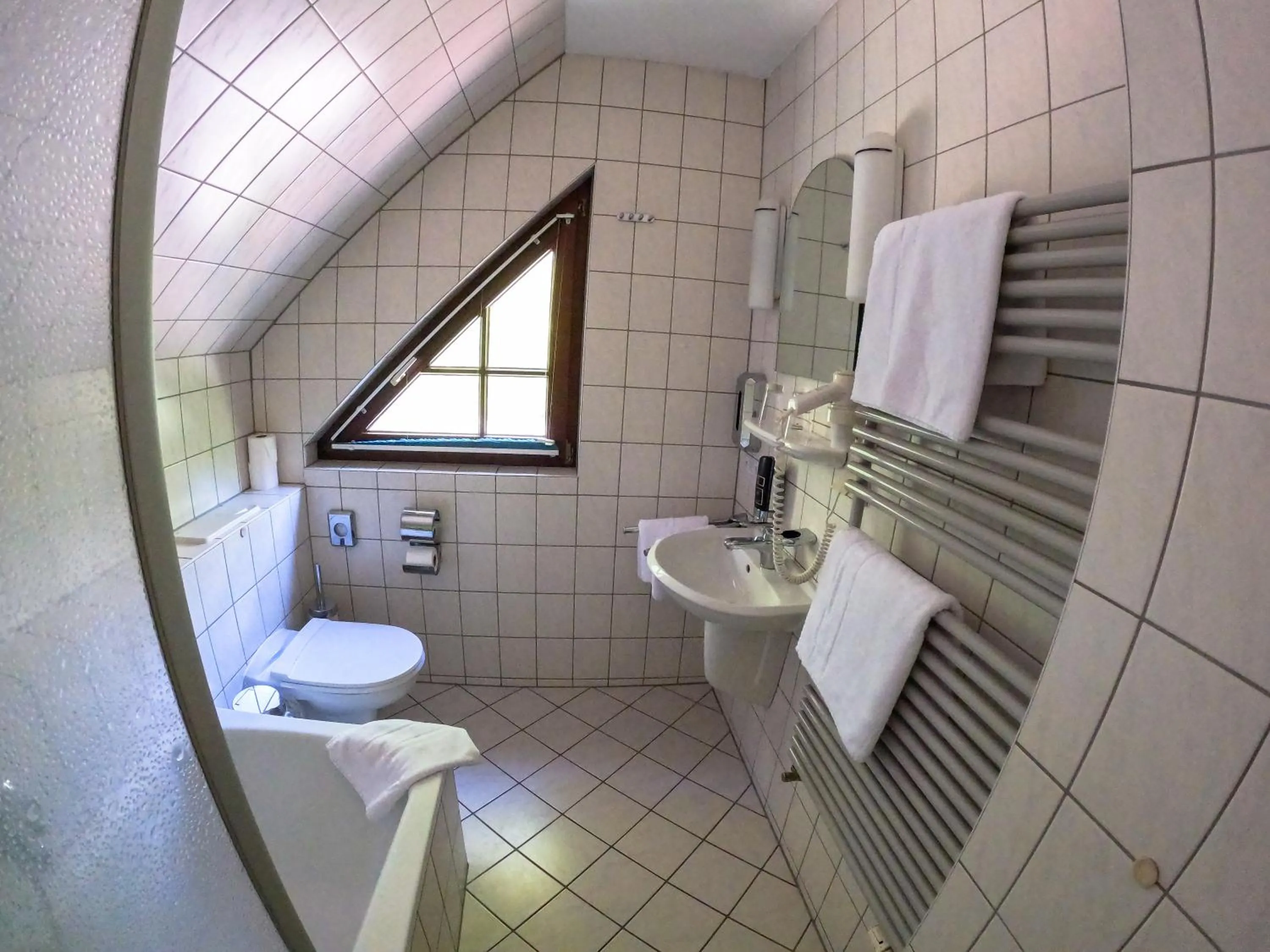 Bathroom in Hotel Diana