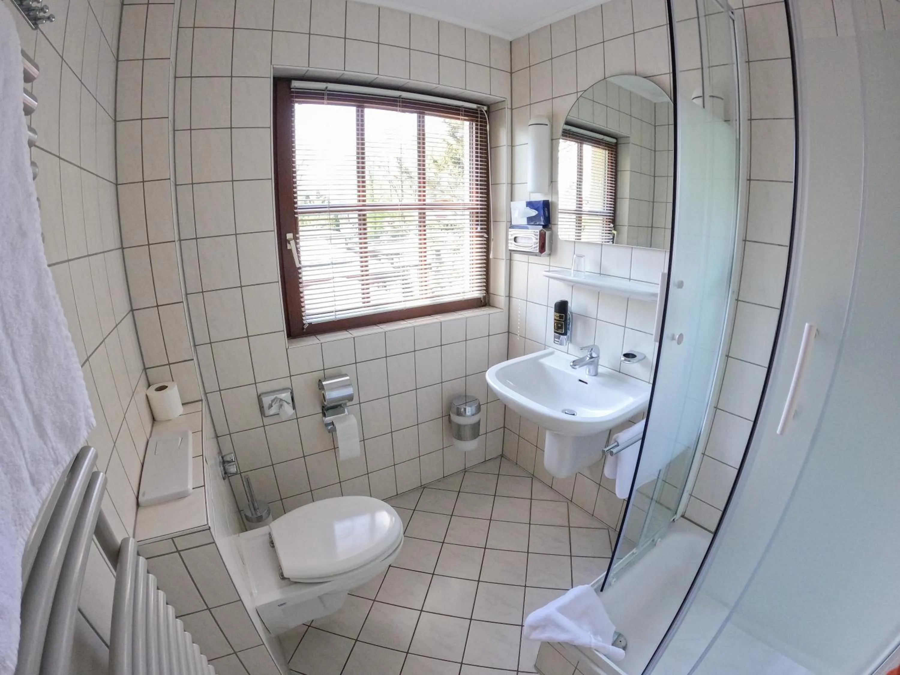 Bathroom in Hotel Diana