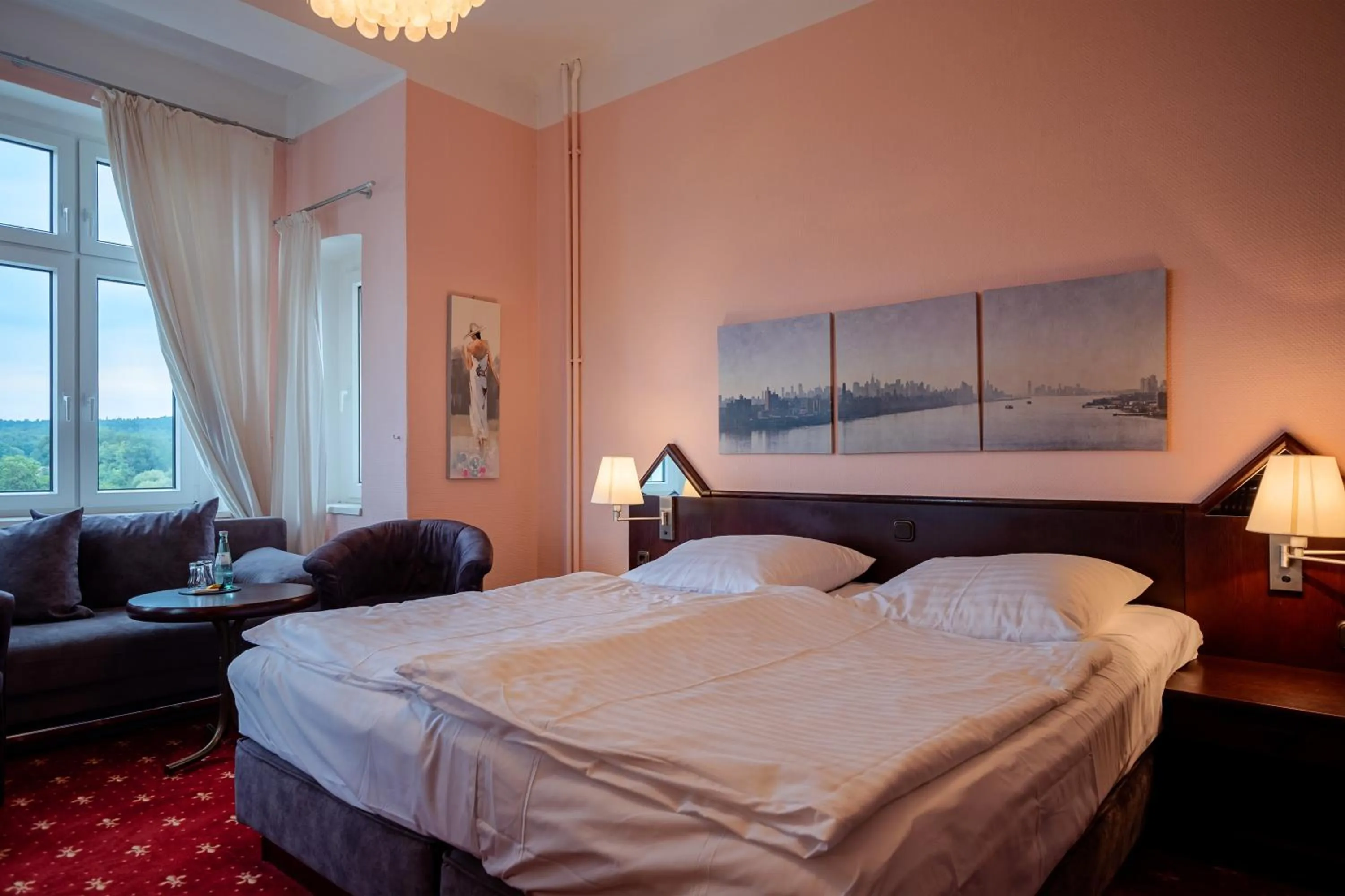 Bed in Hotel & Restaurant Bergschlösschen