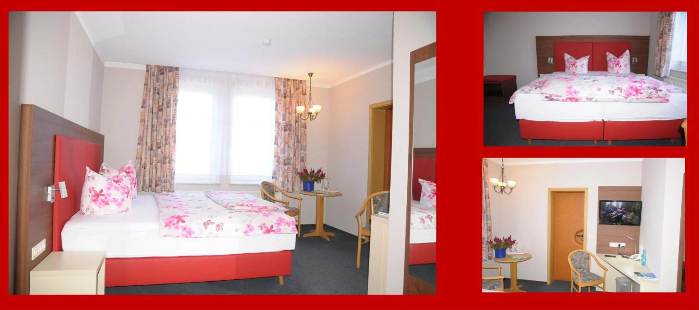 Living room, Bed in Aktiv Pension