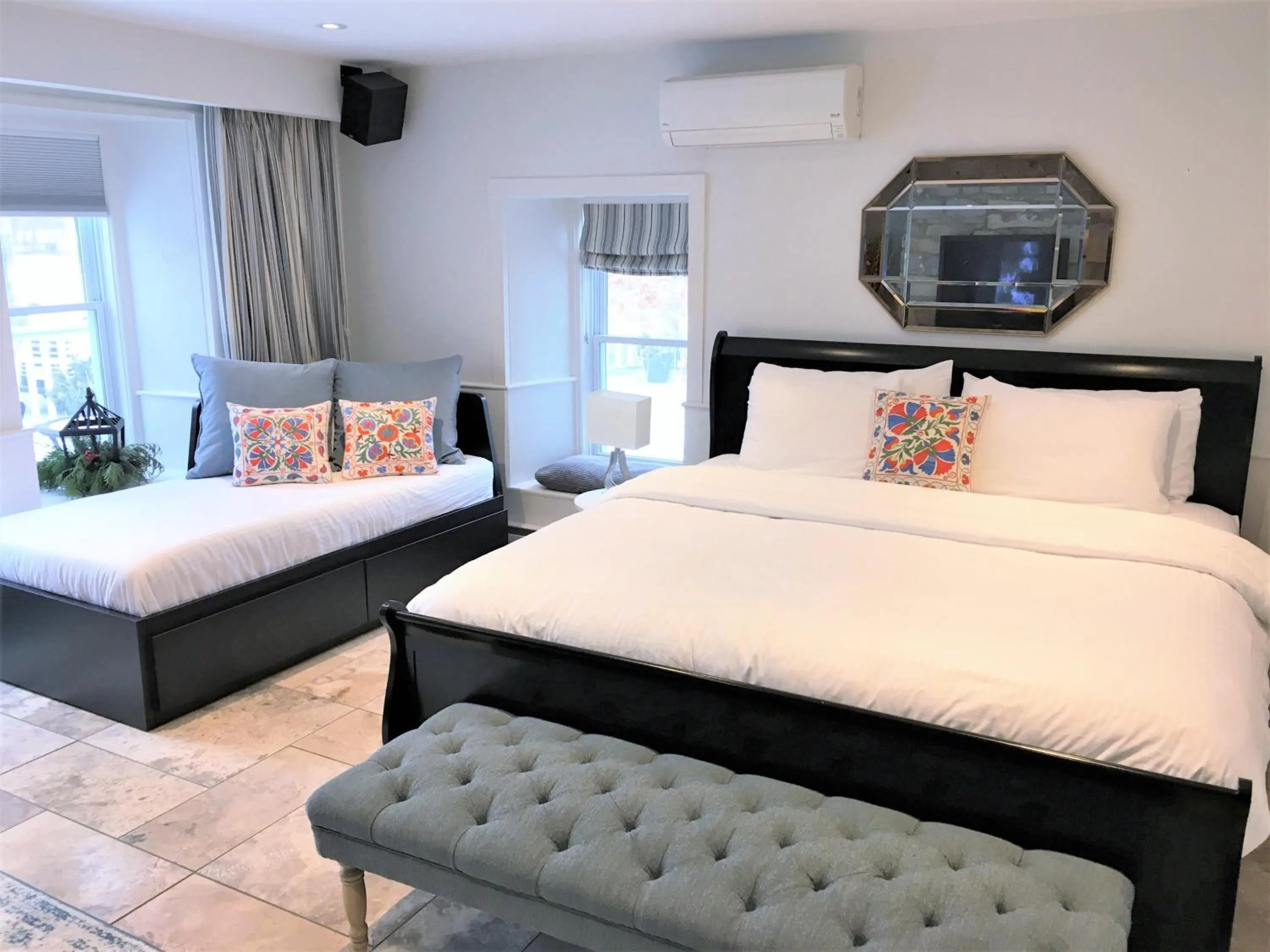 Bedroom, Bed in All Suites Whitney Manor