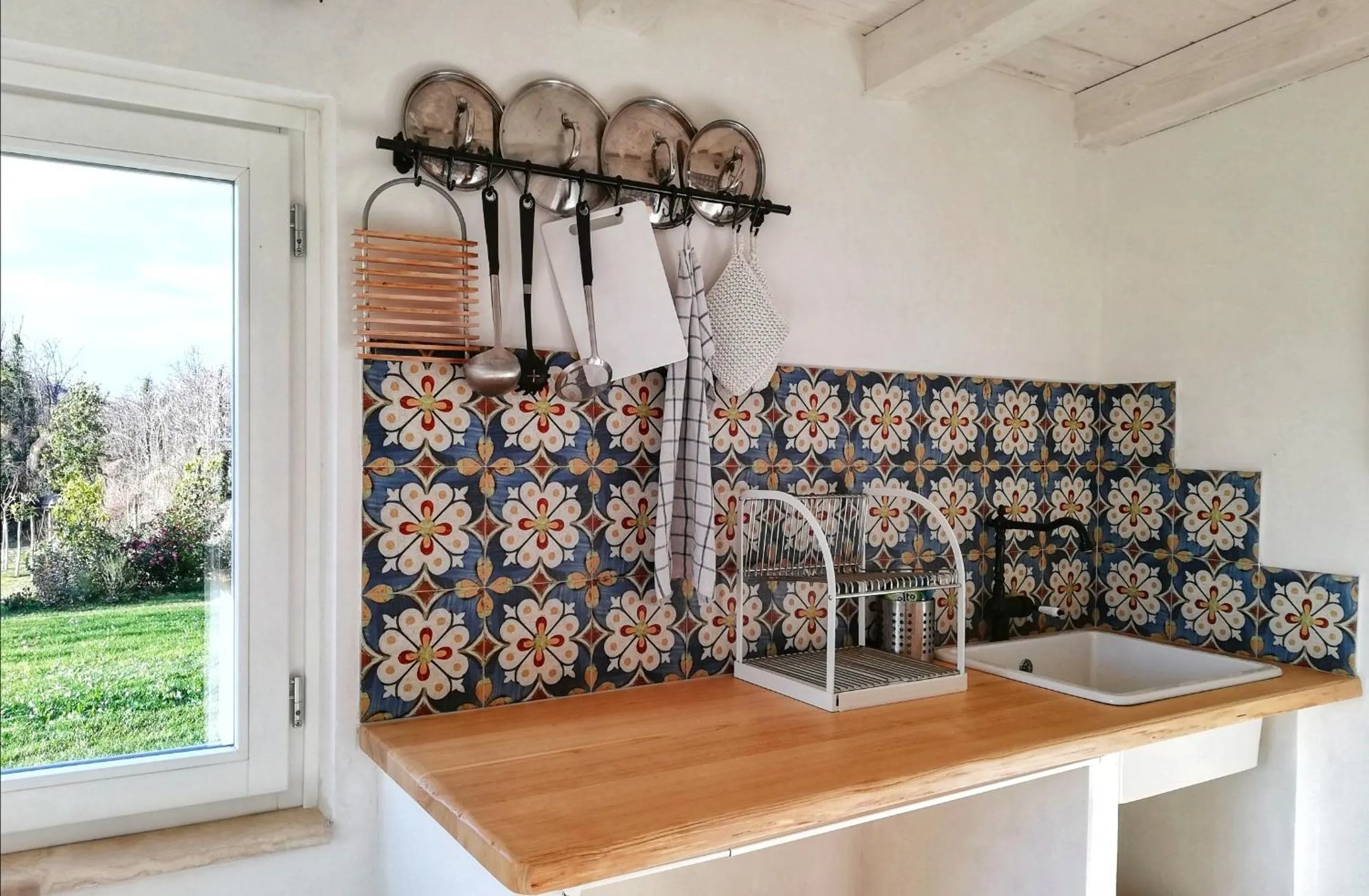 Kitchen or kitchenette in La mia Casa nelle Marche