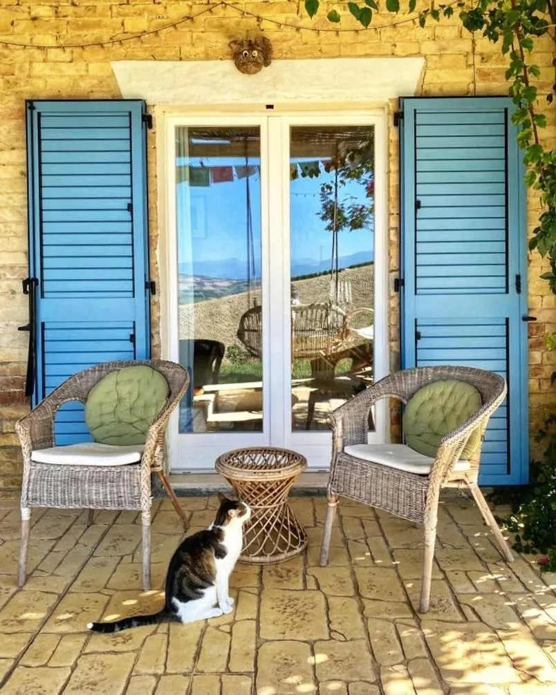 Balcony/Terrace in La mia Casa nelle Marche