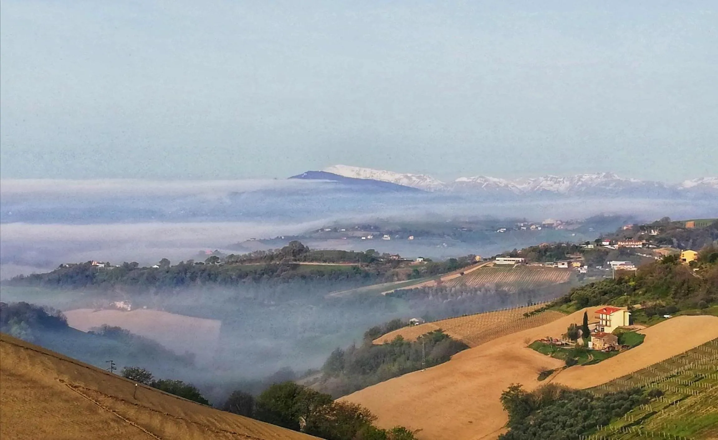 Natural landscape in La mia Casa nelle Marche