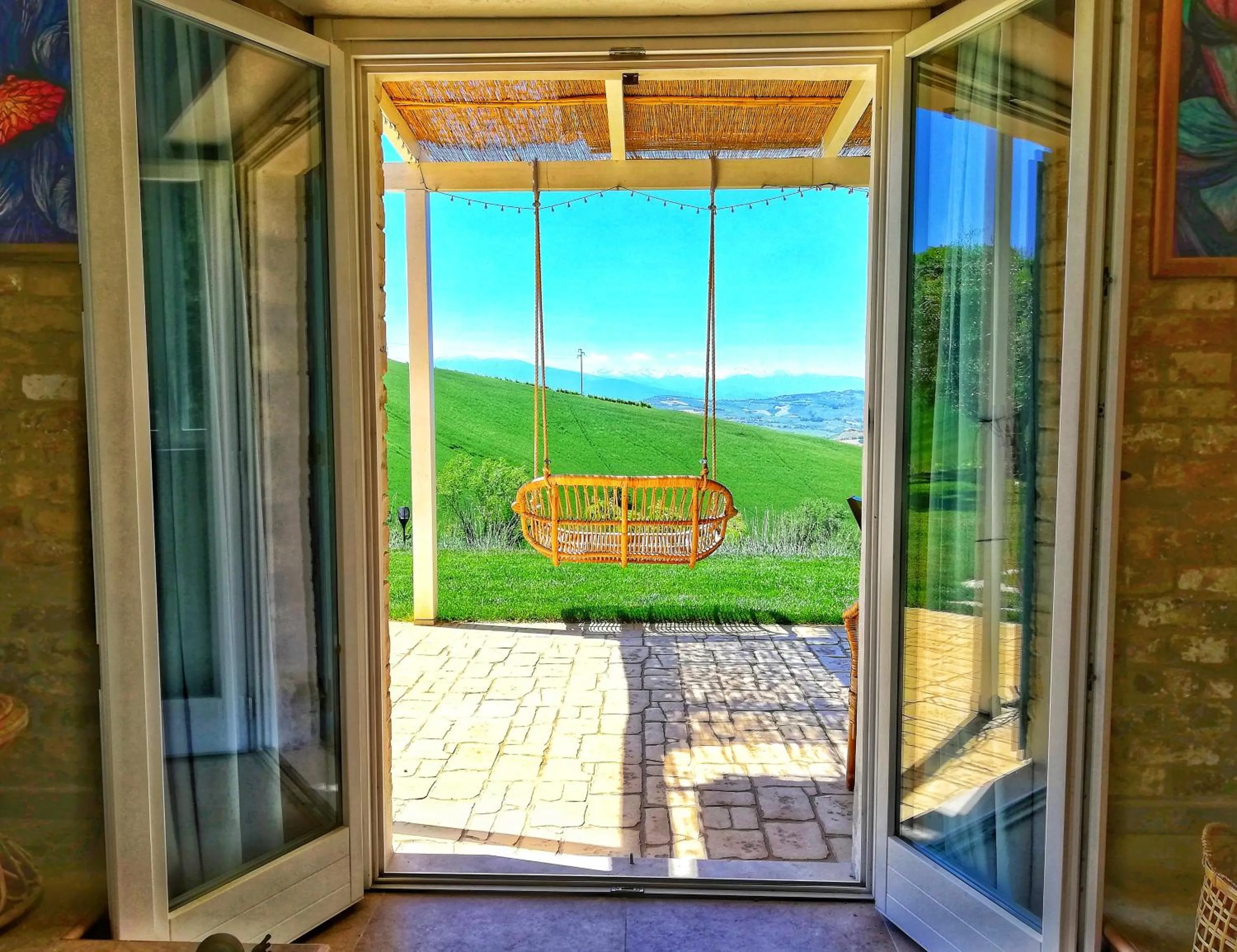 Balcony/Terrace in La mia Casa nelle Marche